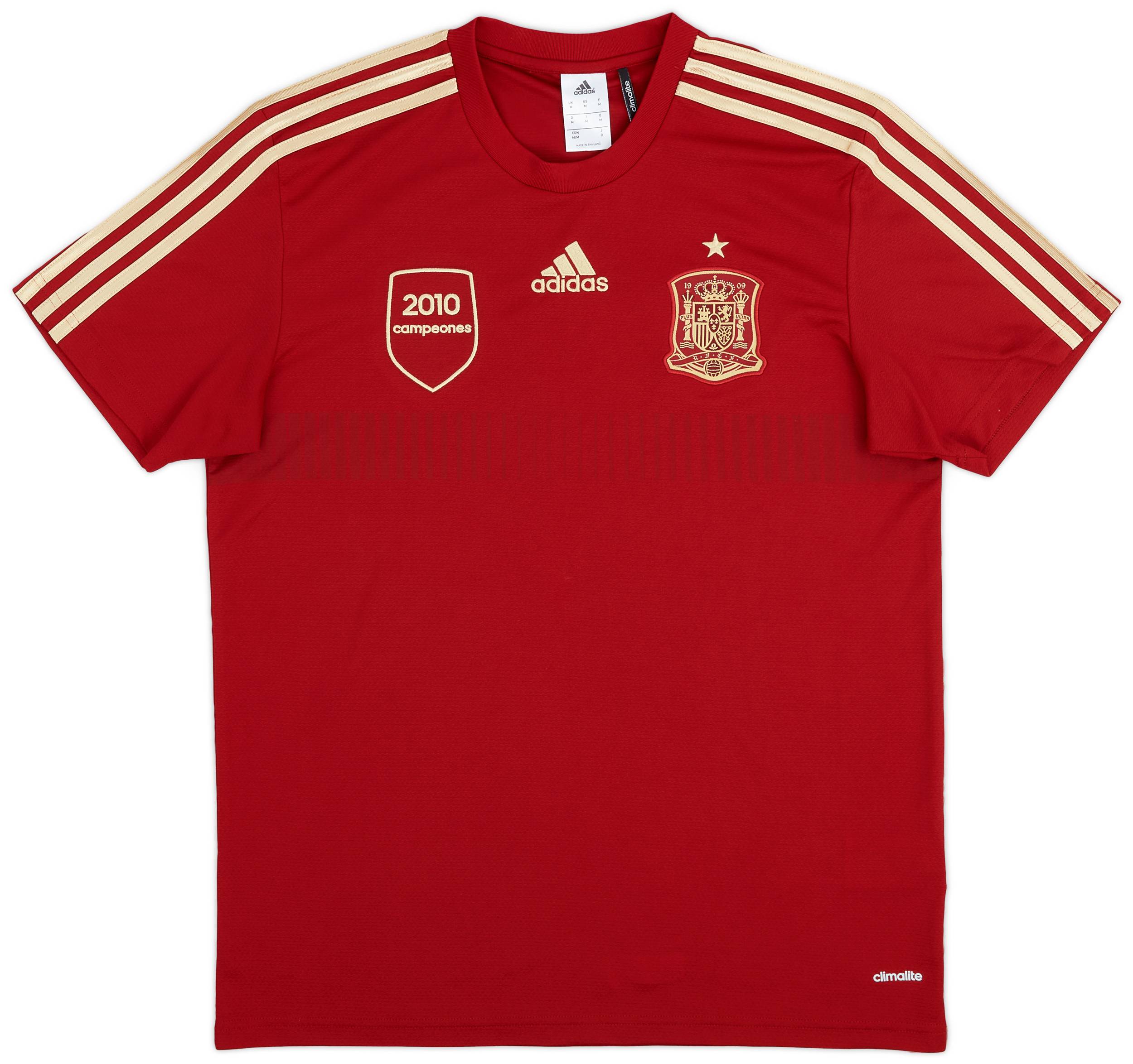 2013-15 Spain Campeones Training Shirt - 10/10 - (M)