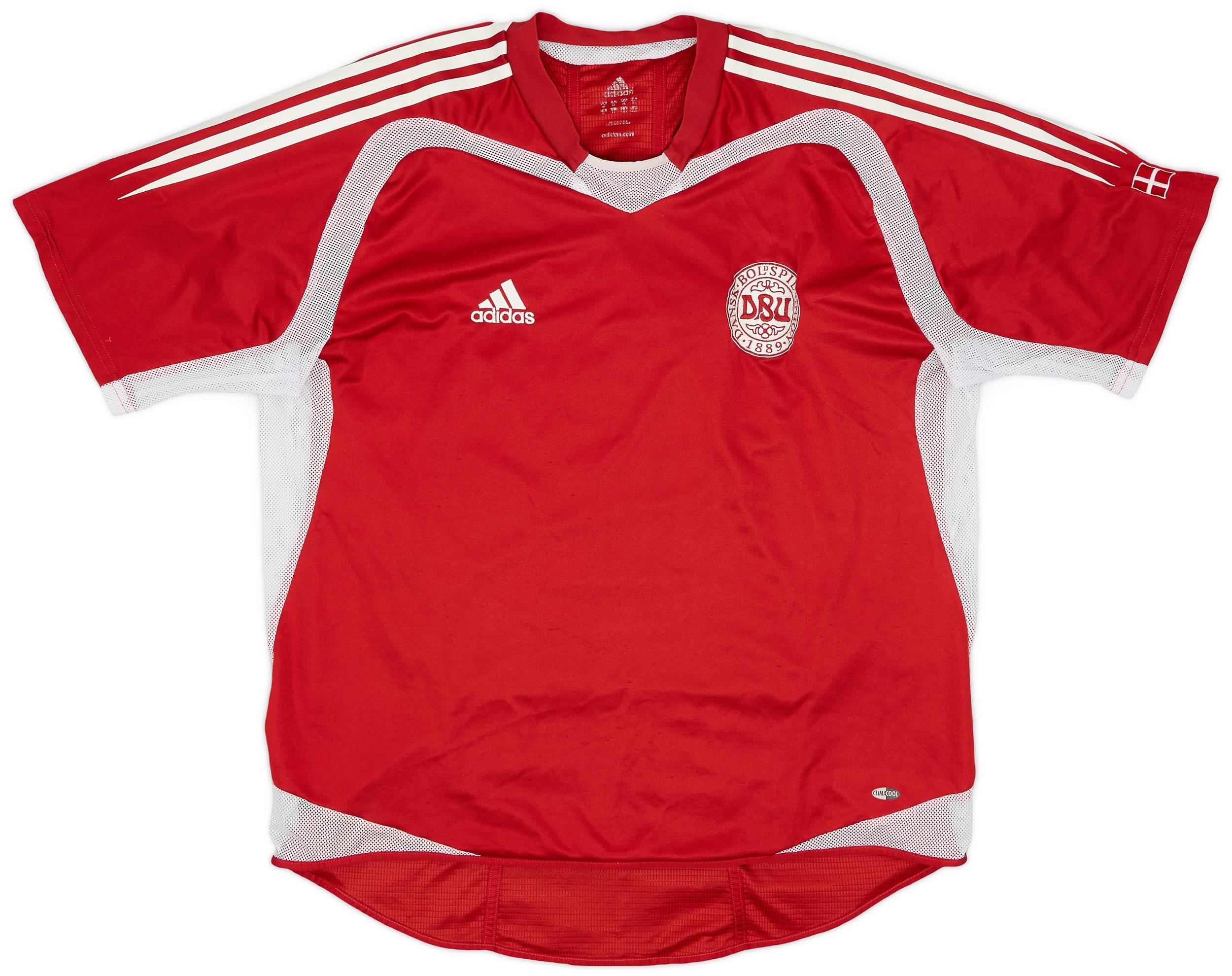 2004-05 Denmark Player Issue Home Shirt - 8/10 - (XL)