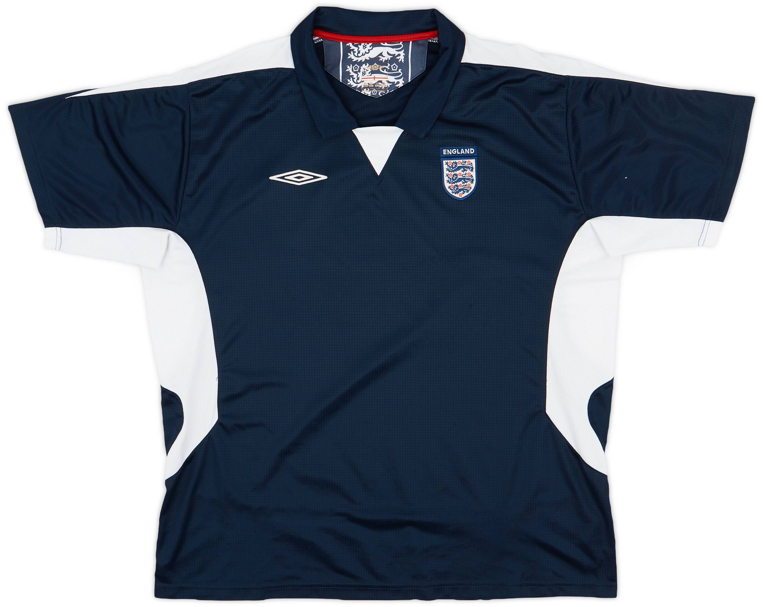 2006-07 England Umbro Training Shirt - 8/10 - (XXL)