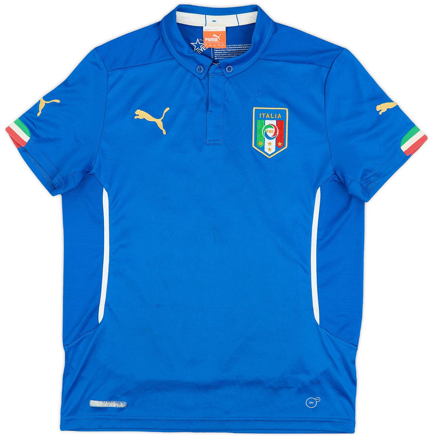 2014-15 Italy Home Shirt - 6/10 - (XL.Boys)