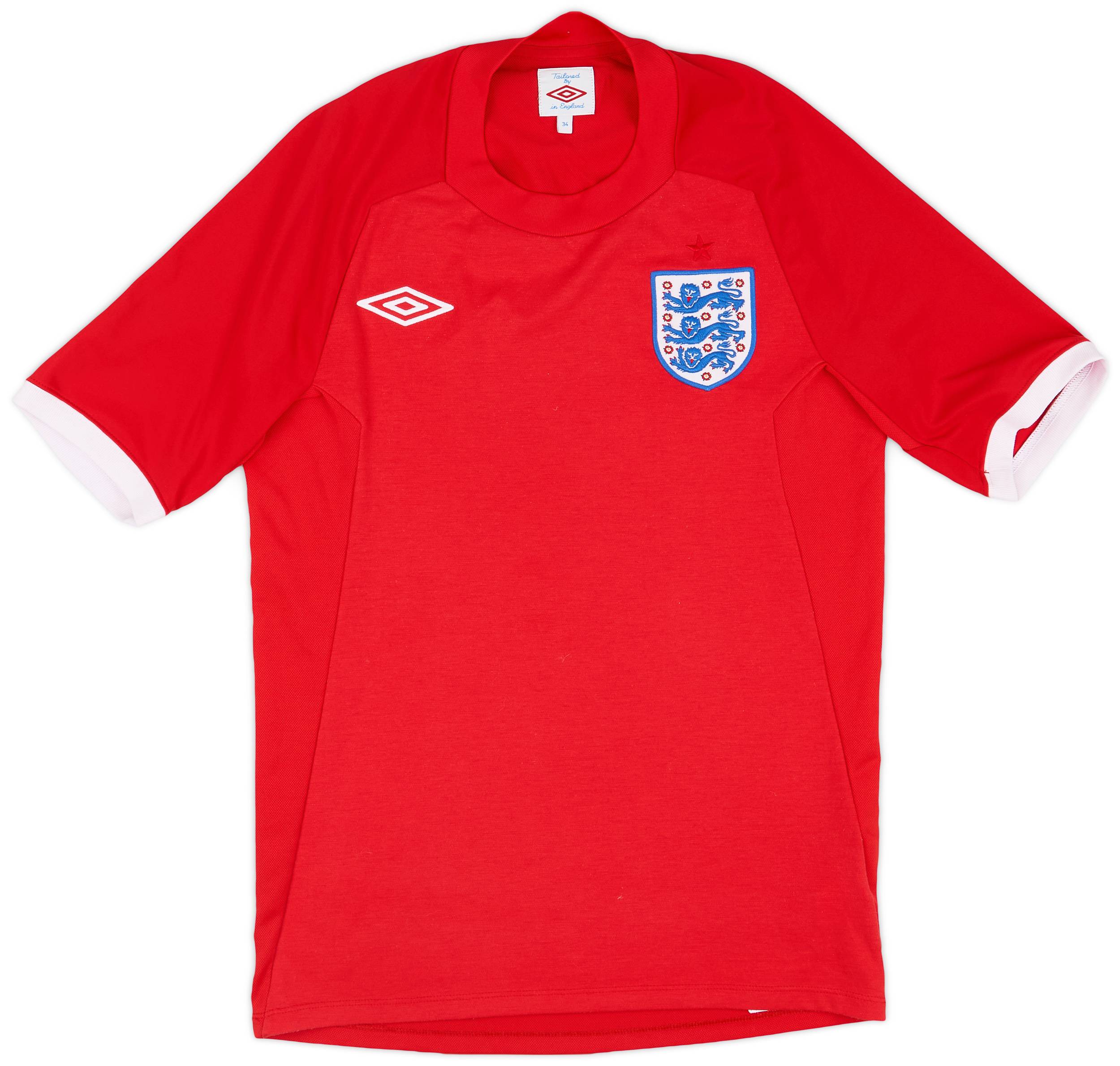 2010-11 England Away Shirt - 8/10 - (XL.Boys)