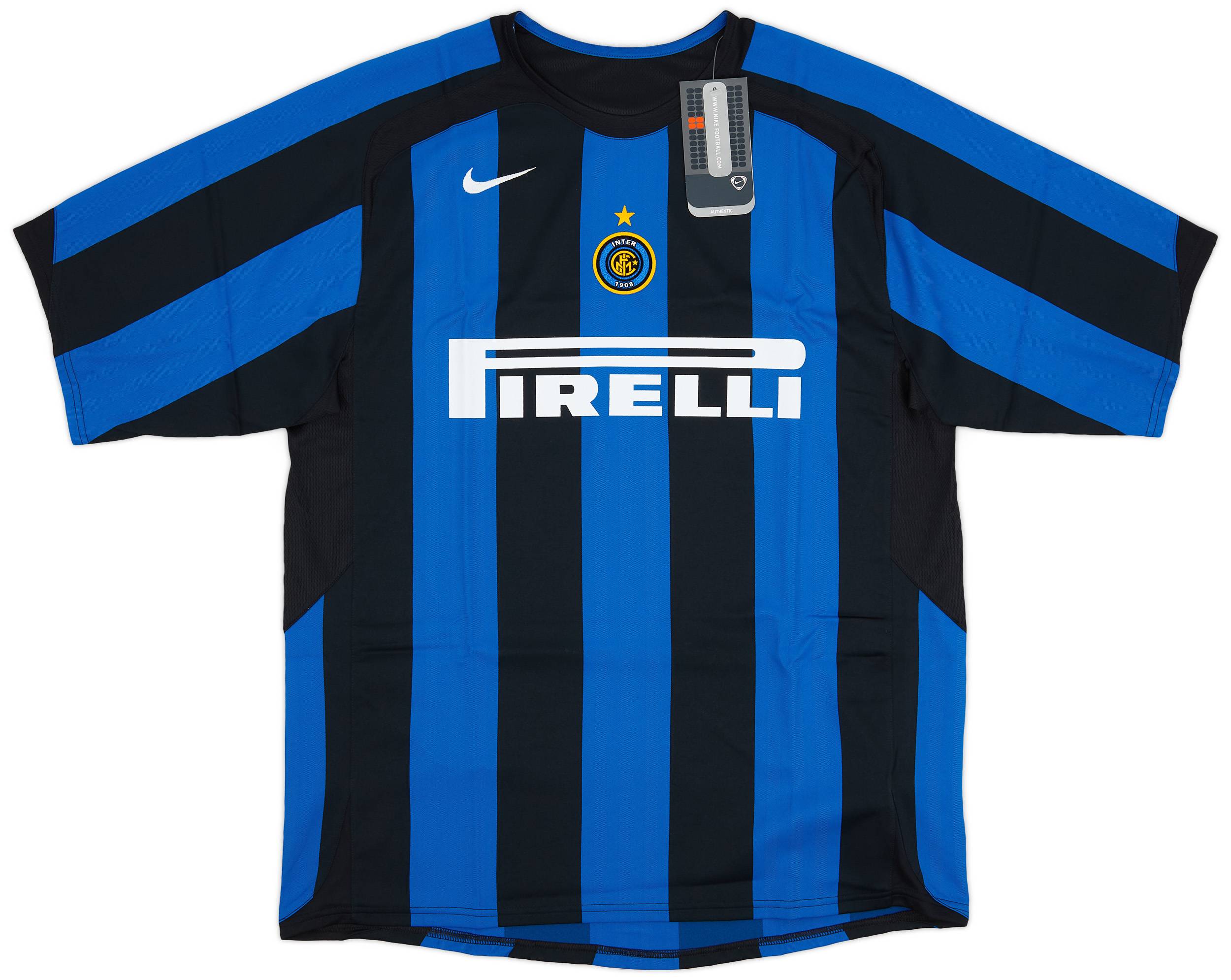 【激安通販 オンラインショップ】日用品 Inter 2005-06 Milan (L) Shirt Home トップス
