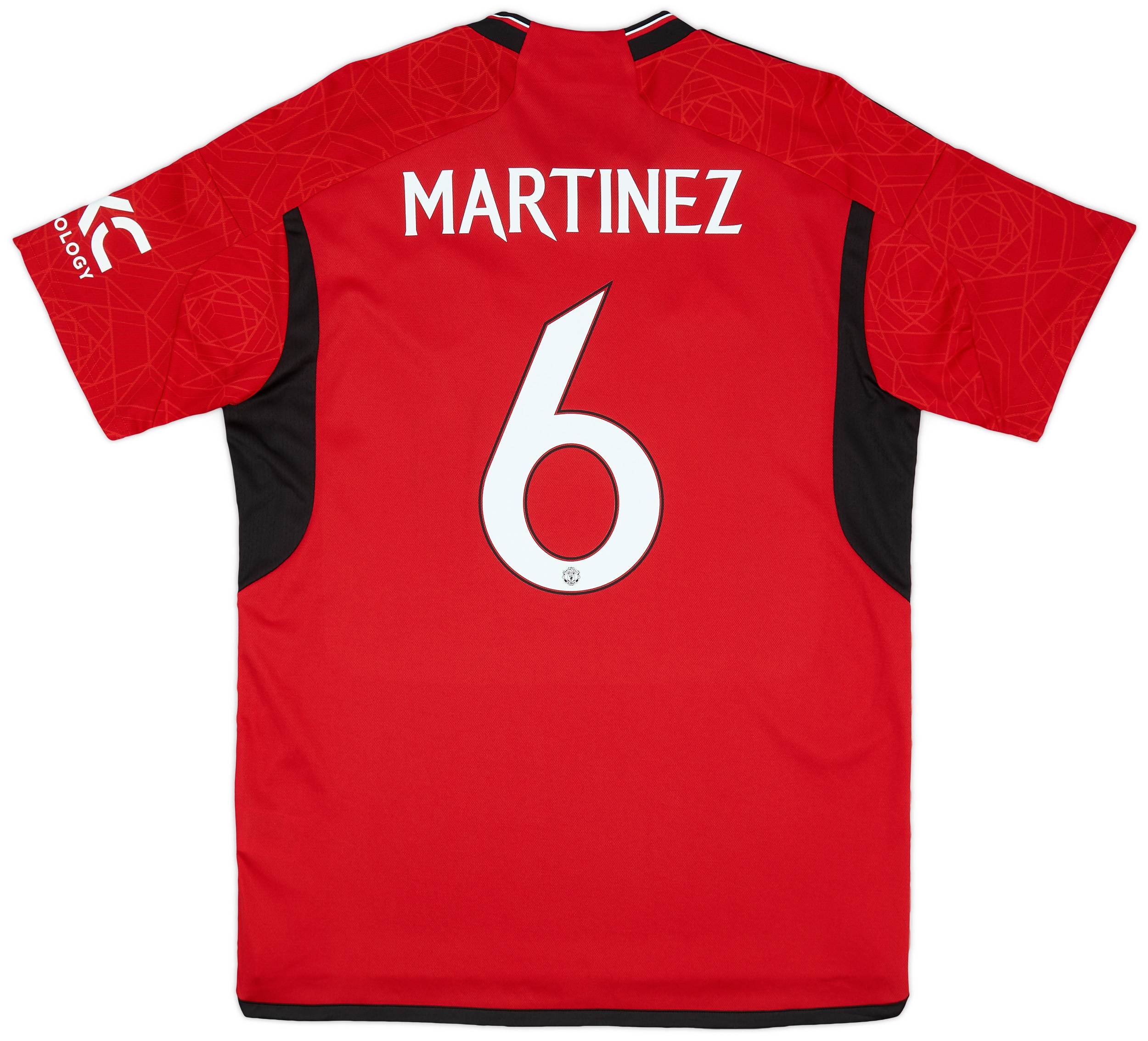 2023-24 Manchester United Home Shirt Martinez #6