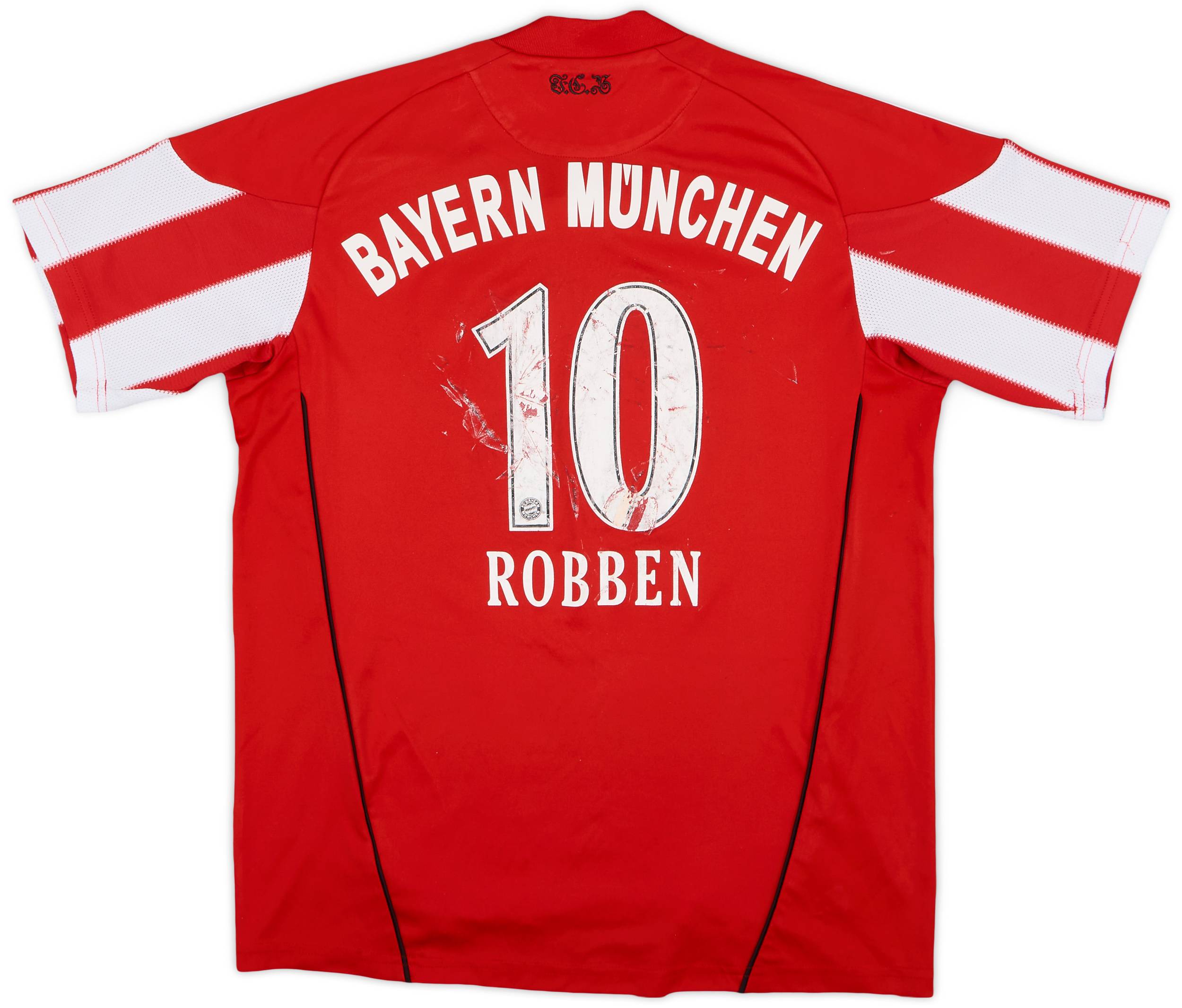 2010-11 Bayern Munich Home Shirt Robben #10 - 4/10 - (L.Boys)