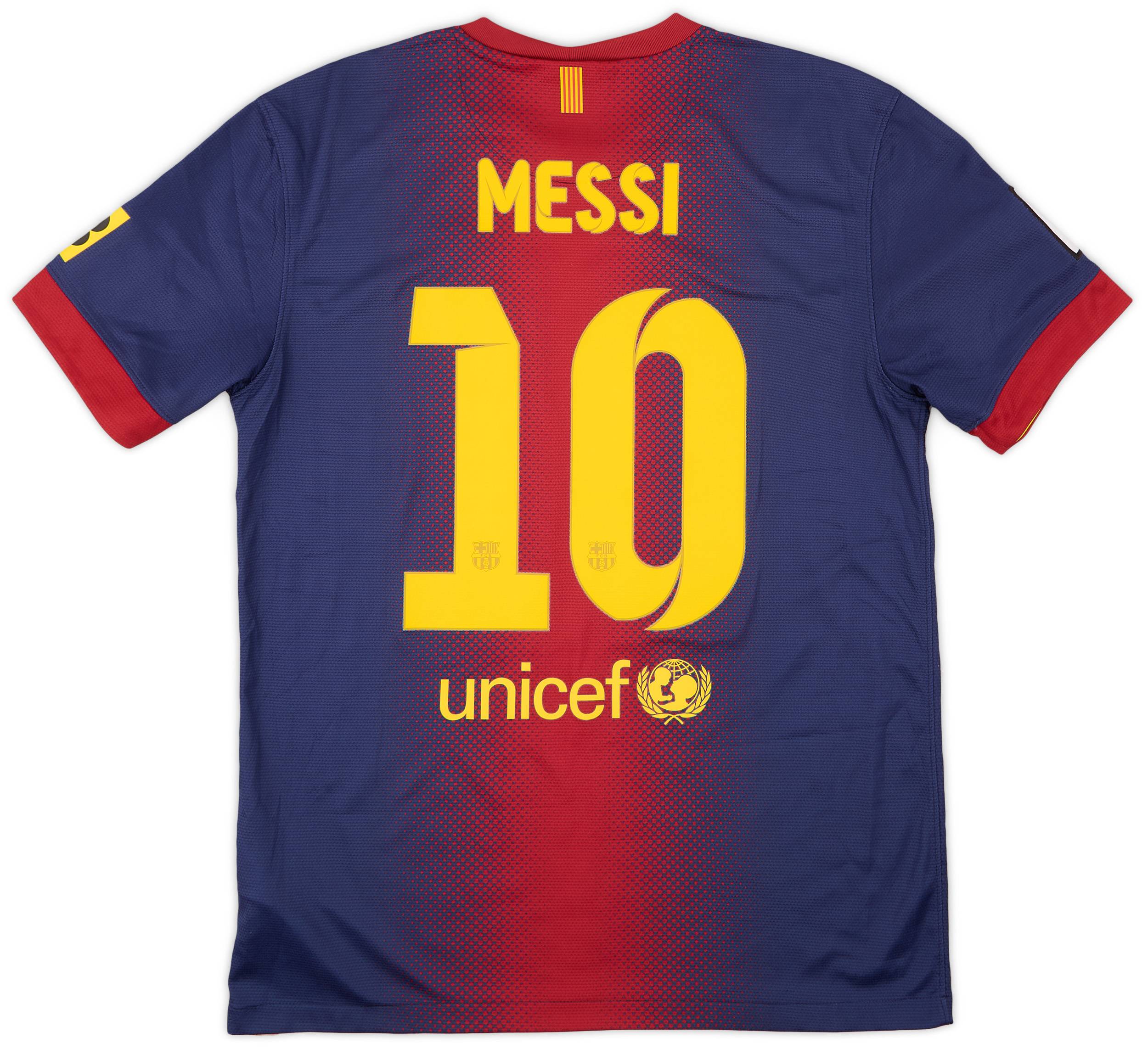 2012-13 Barcelona Home Shirt Messi #10 - 8/10 - (M)
