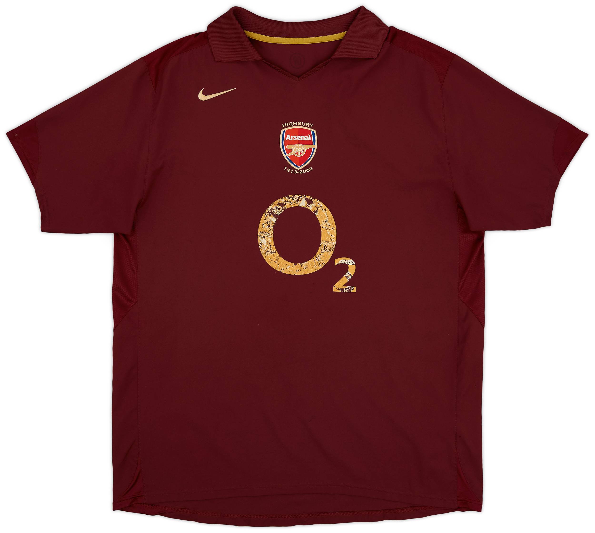 2005-06 Arsenal Home Shirt - 4/10 - (XXL)