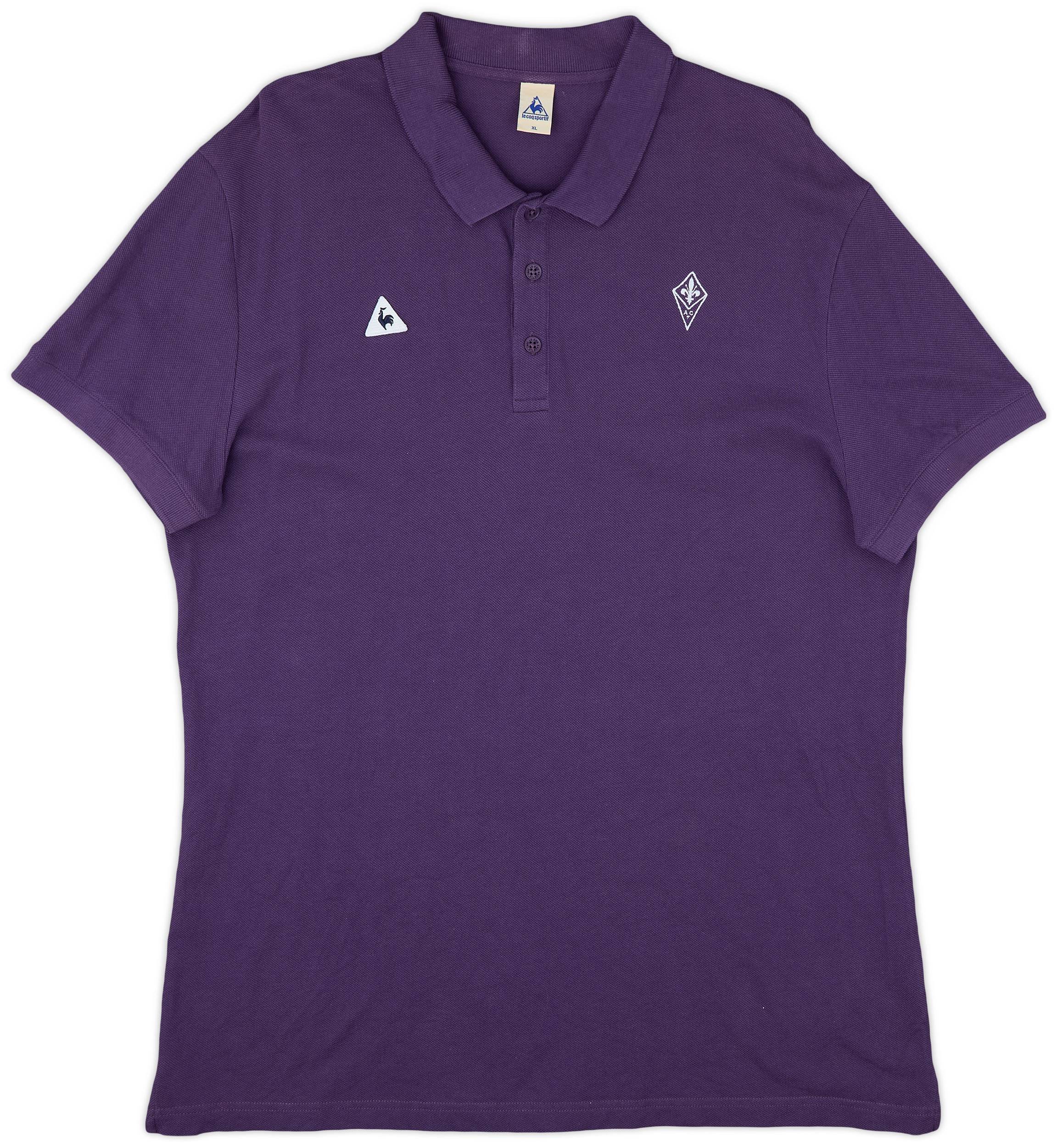 2015-17 Fiorentina Le Coq Sportif Polo Shirt - 8/10 - (XL)