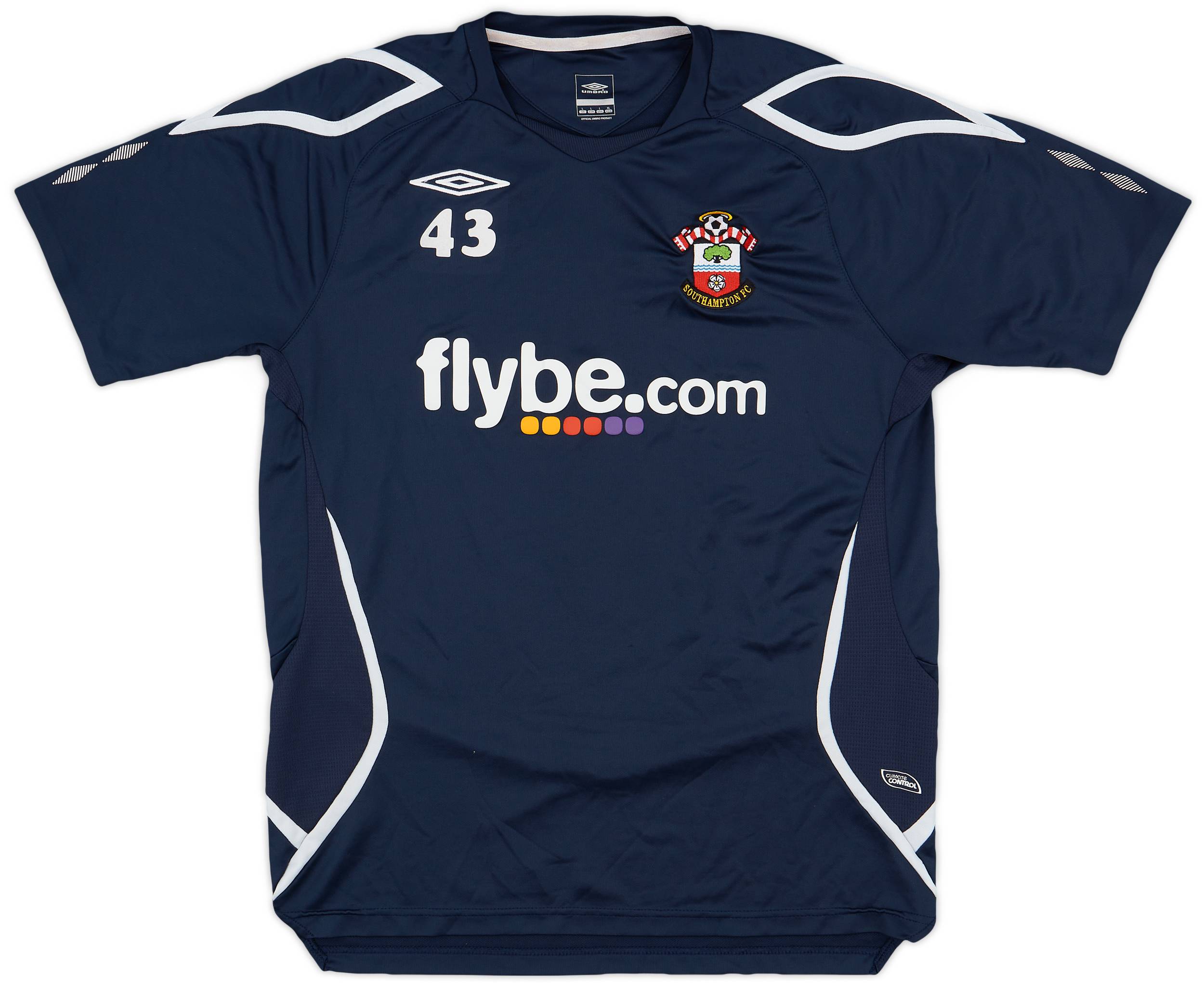 2008-09 Southampton Umbro Player Issue Training Shirt #43 - 6/10 - (L)