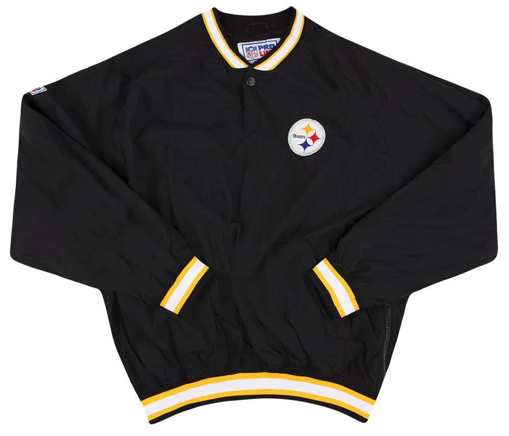 1990s Pittsburgh Steelers Starter Pullover Windbreaker Jacket XL