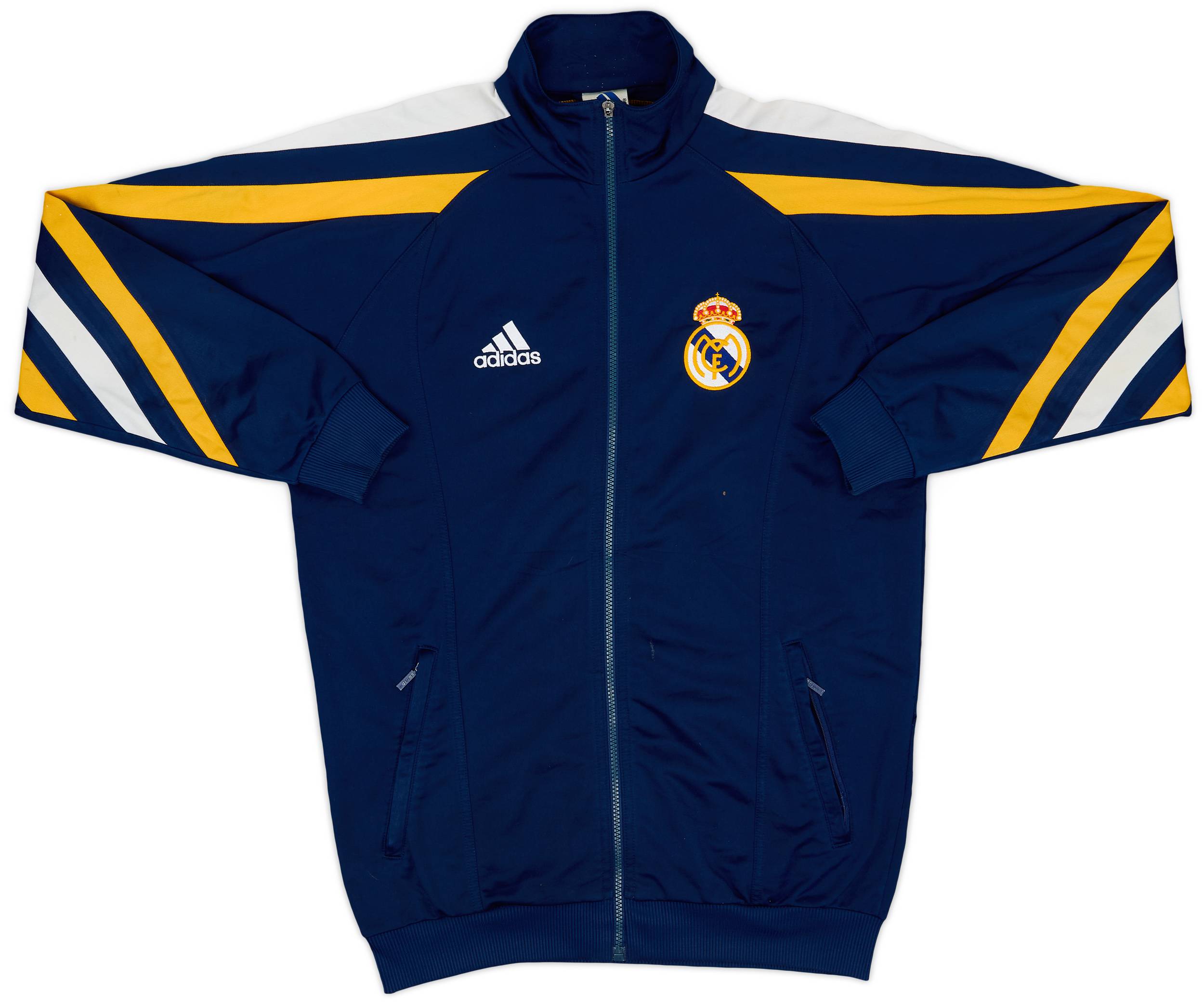 1998-99 Real Madrid adidas Track Jacket - 7/10 - (XL.Boys)