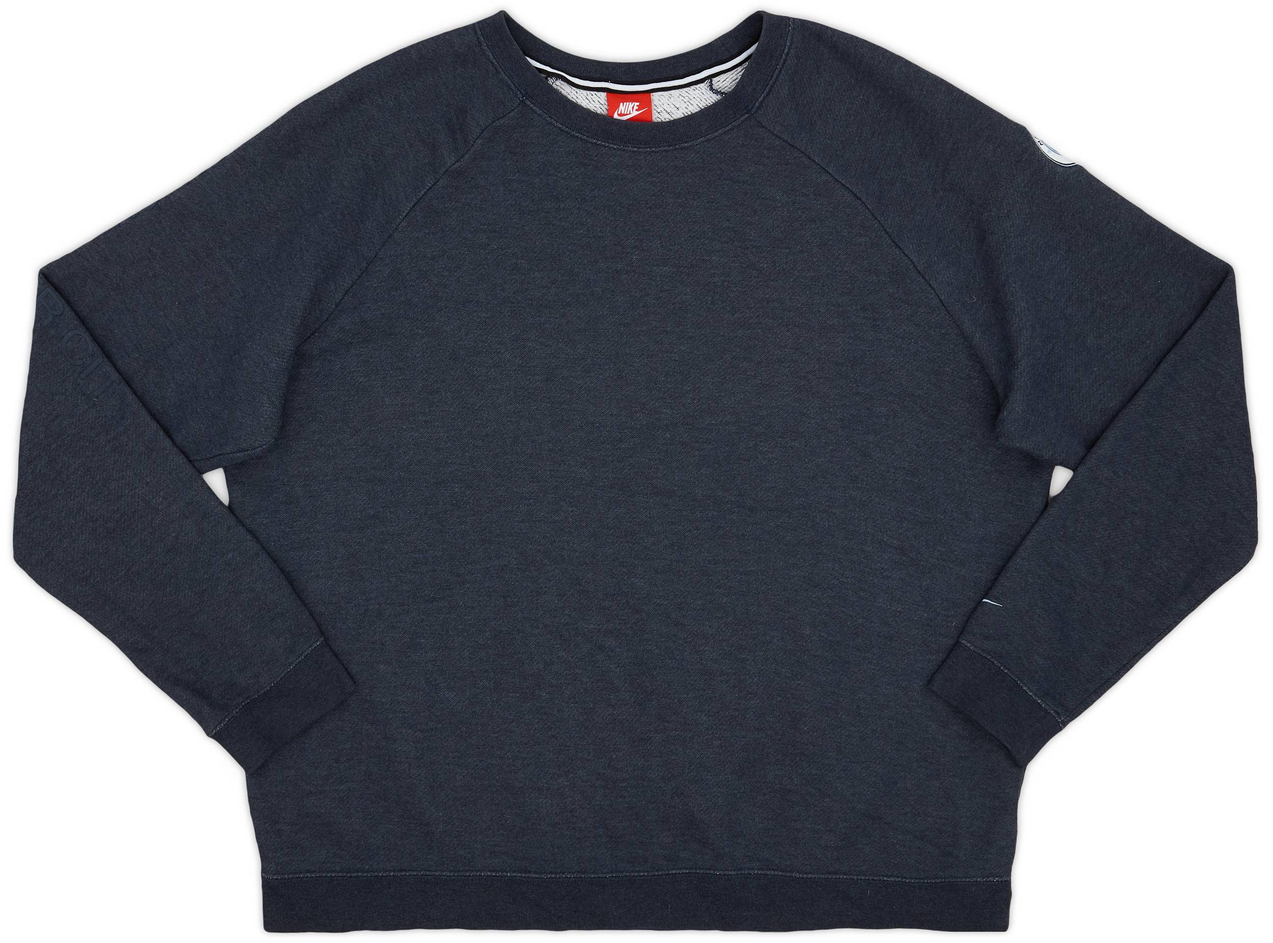 2017-18 Manchester City Nike Sweat Top - 5/10 - (L)