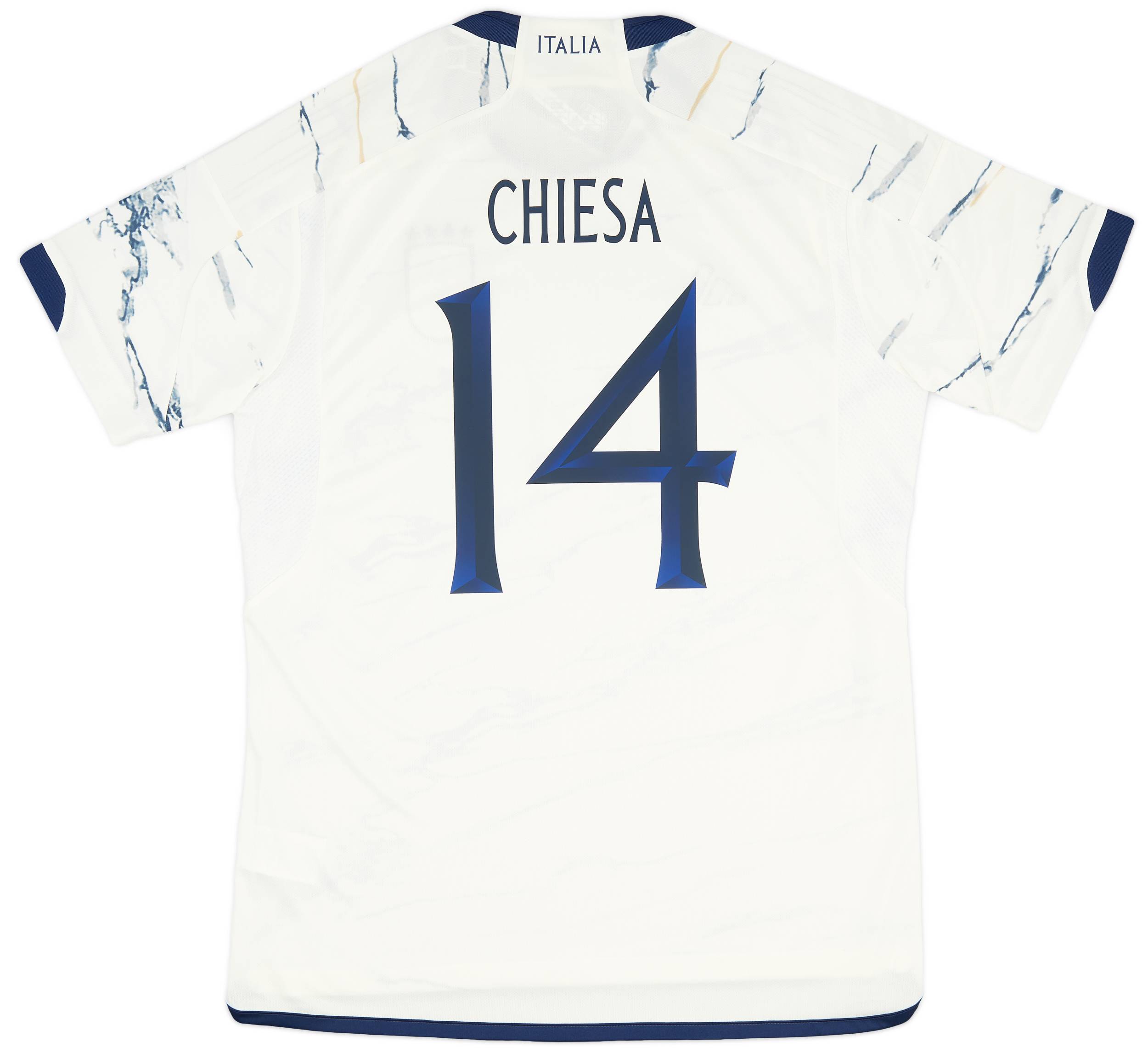 2023-24 Italy Away Shirt Chiesa #14
