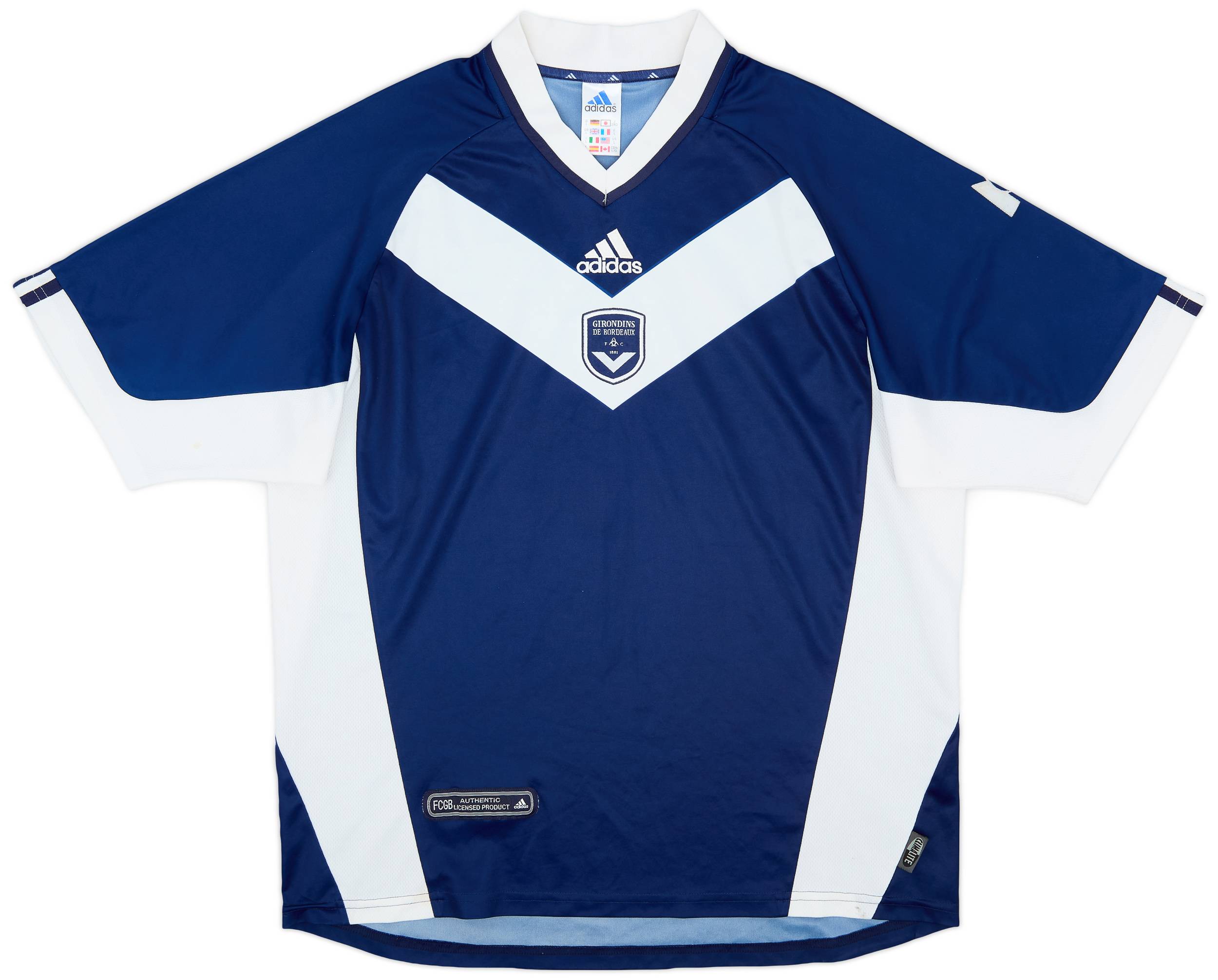 2001-02 Bordeaux Home Shirt - 8/10 - (L)