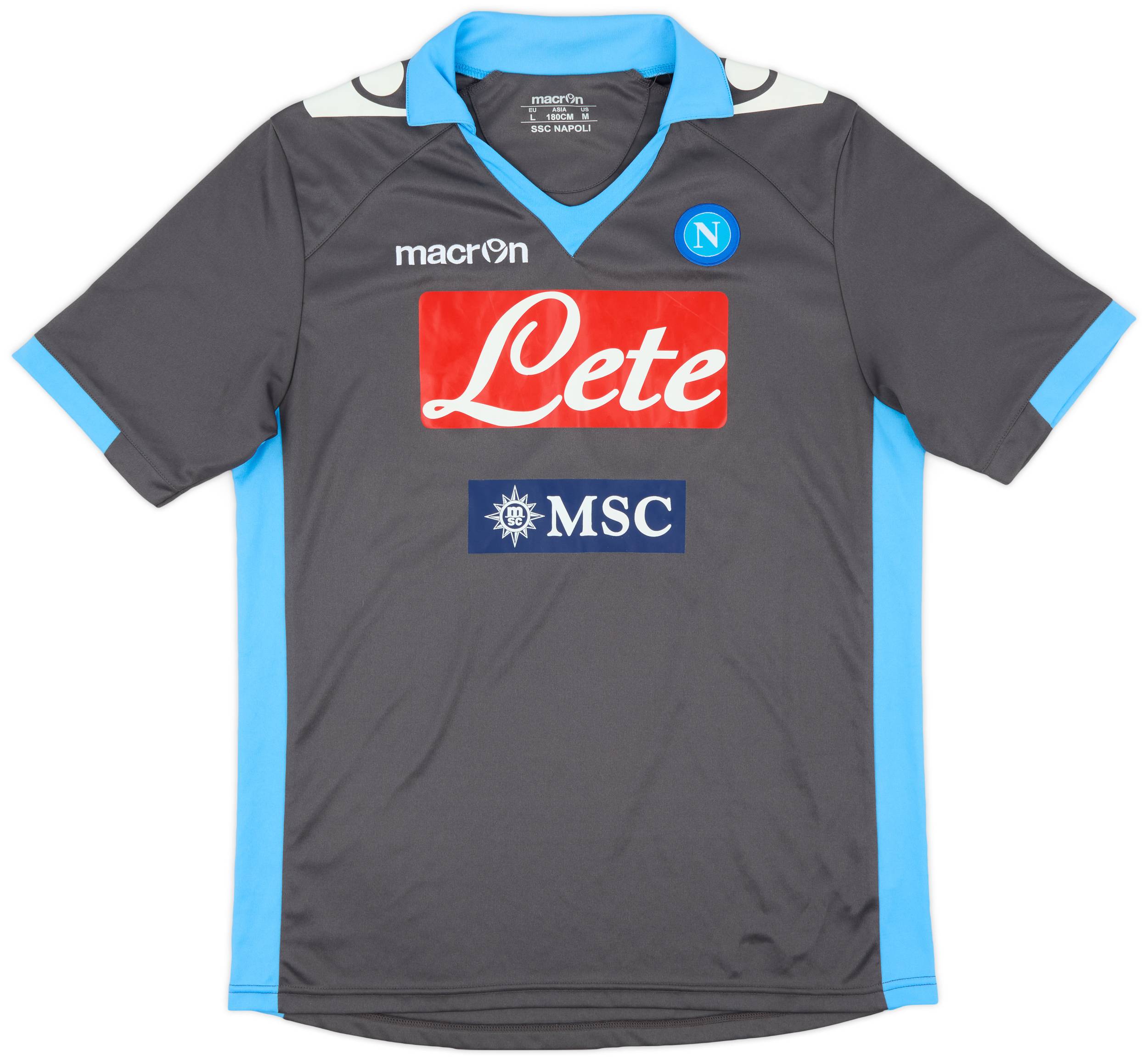 2011-12 Napoli Away Shirt - 8/10 - (L)