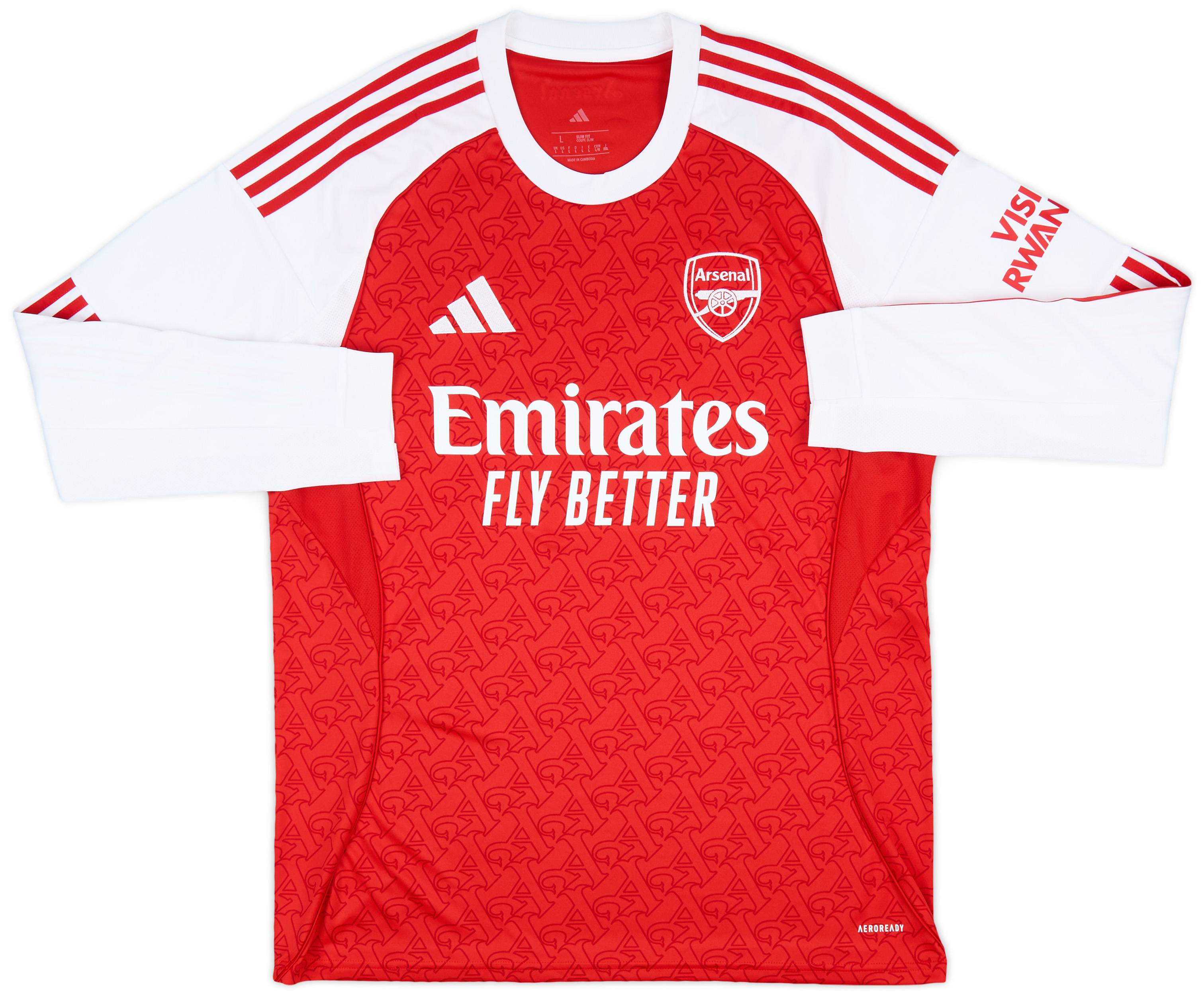 2025-26 Arsenal Home L/S Shirt Odegaard #8