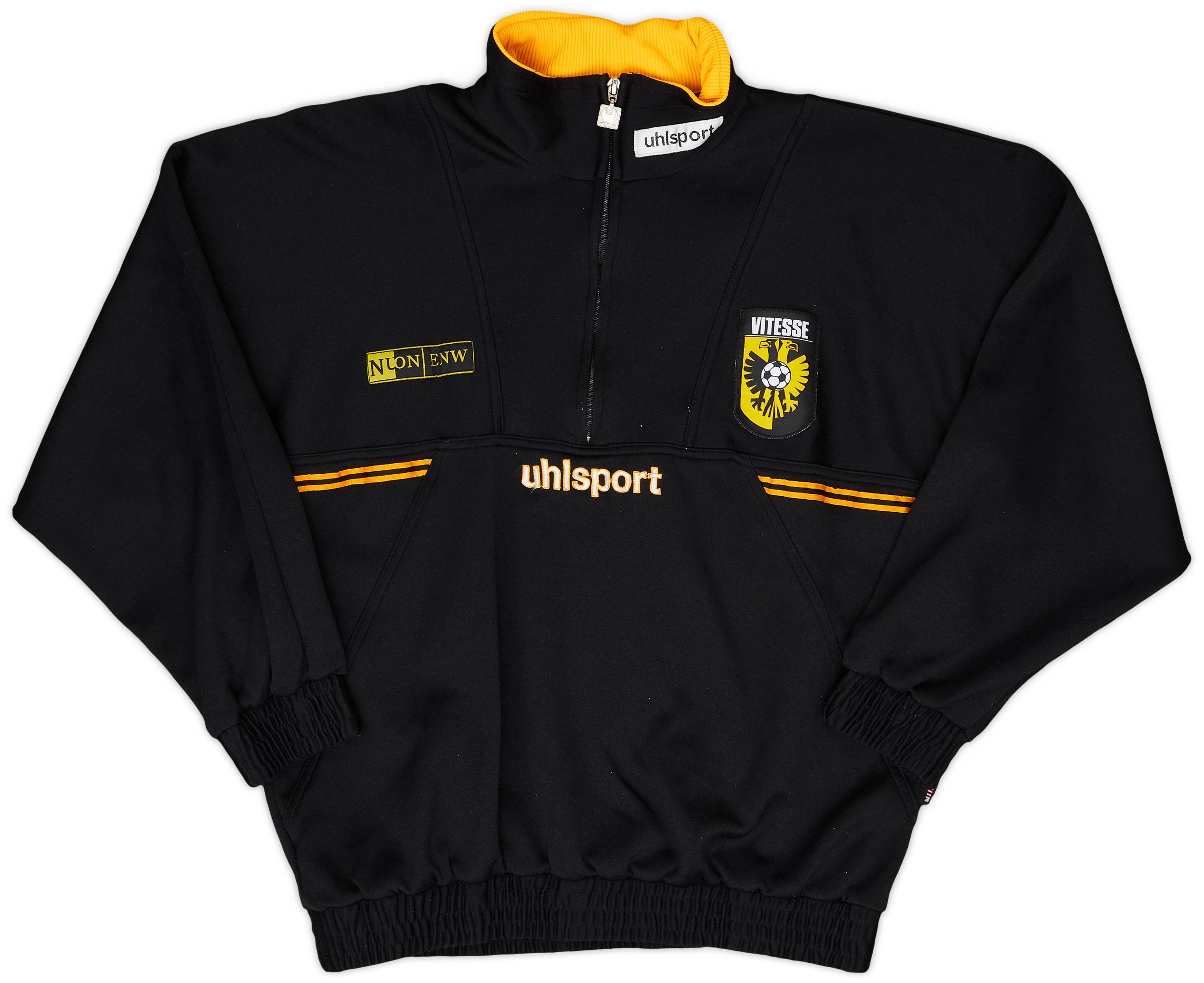 1999-00 Vitesse Uhlsport 1/2 Zip Drill Top - 8/10 - (M/L)