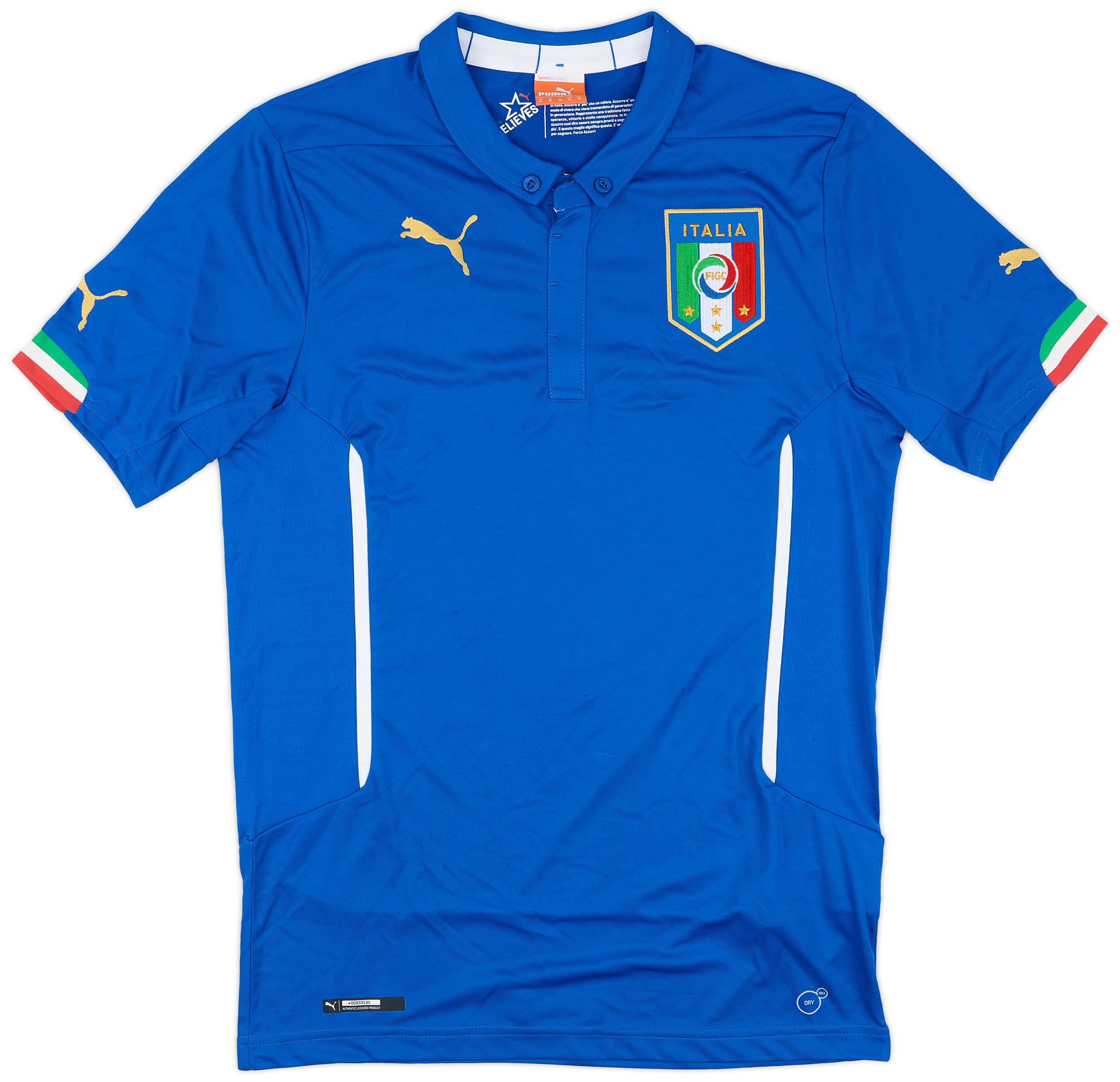 2014-15 Italy Home Shirt - 6/10 - (M)