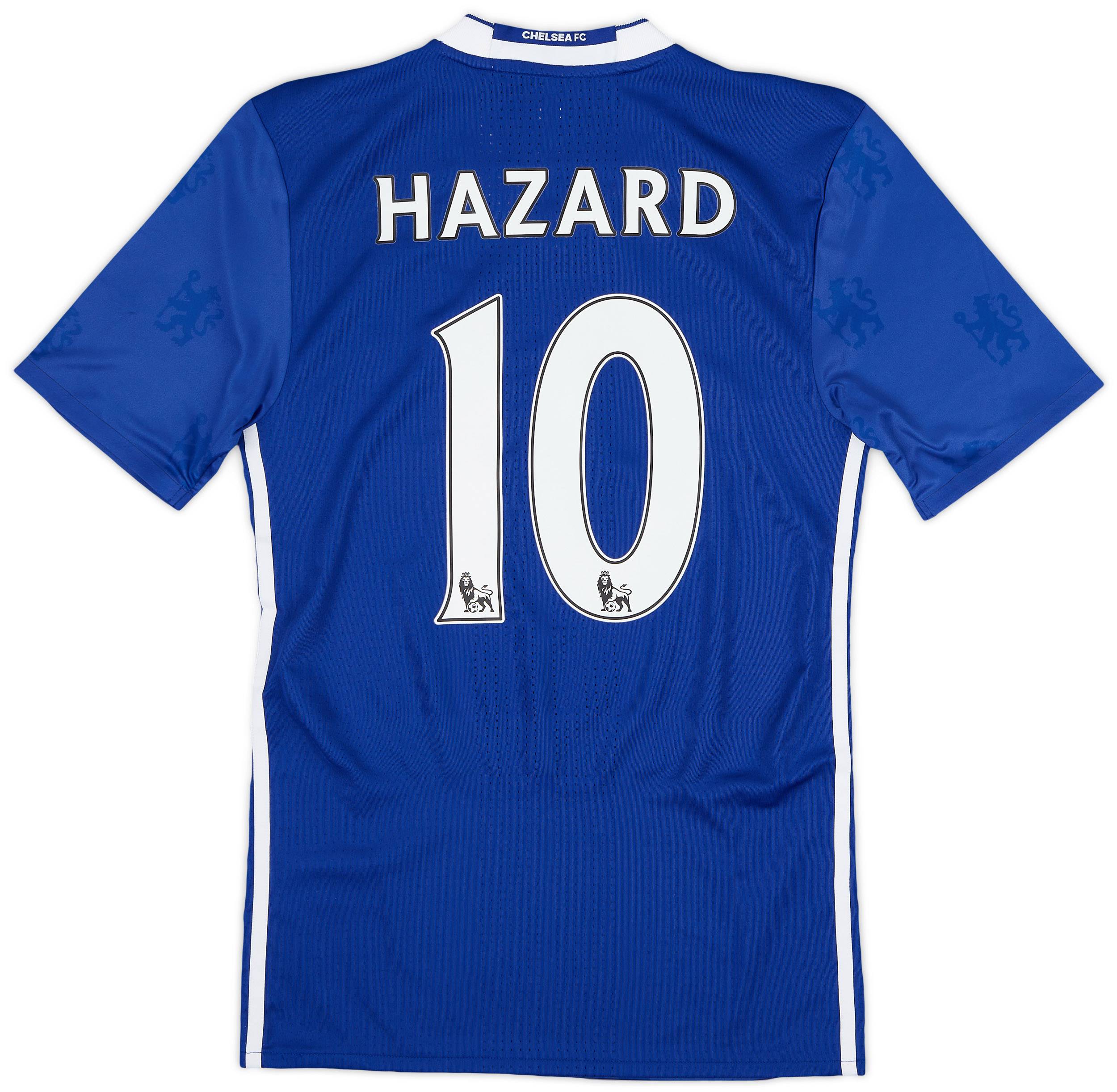 2016-17 Chelsea Player Issue Home Shirt Hazard #10 (S)