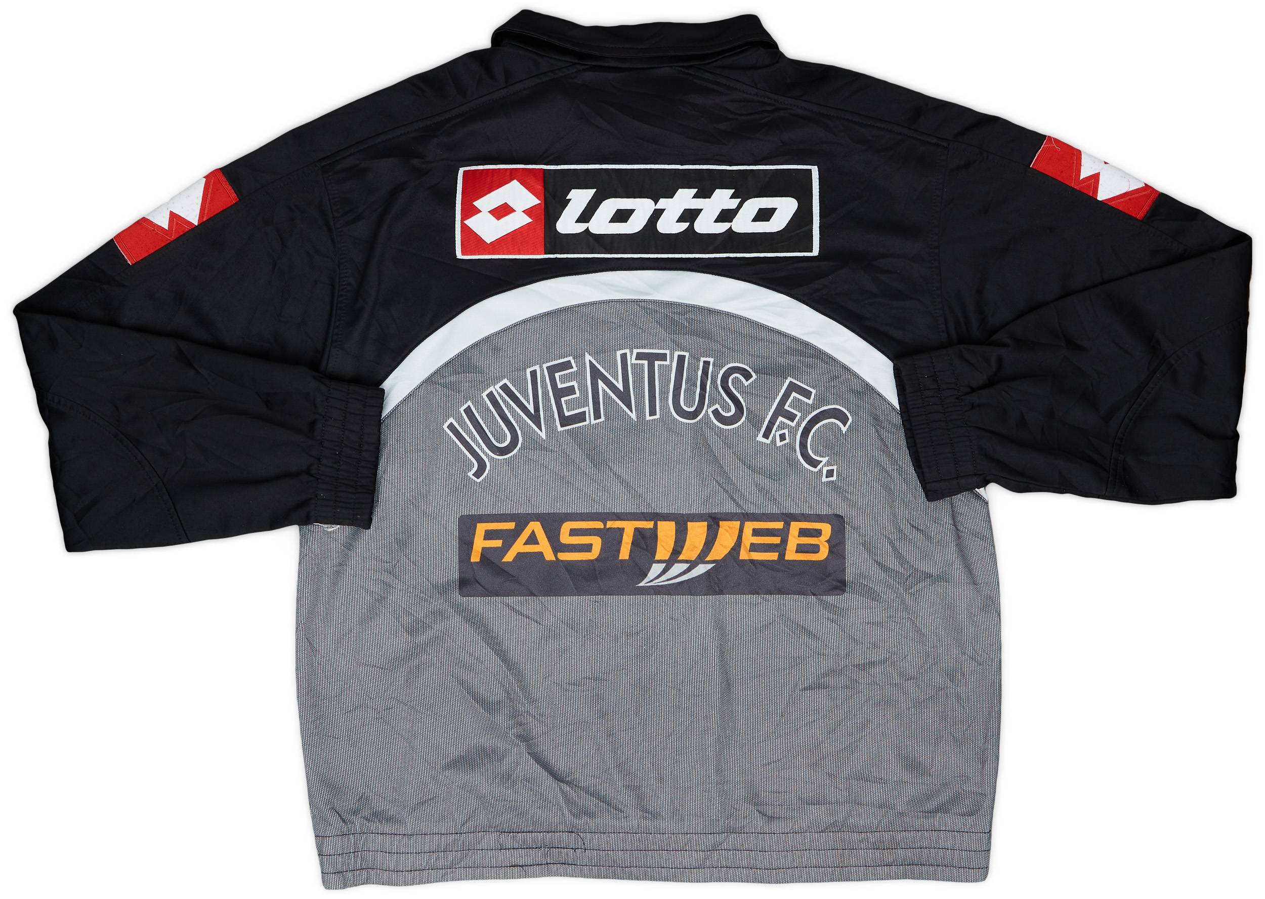 希少　ユベントス　lotto ジャケット Juventus Vintage Training Jacket Lotto Season 2002/2003 Size