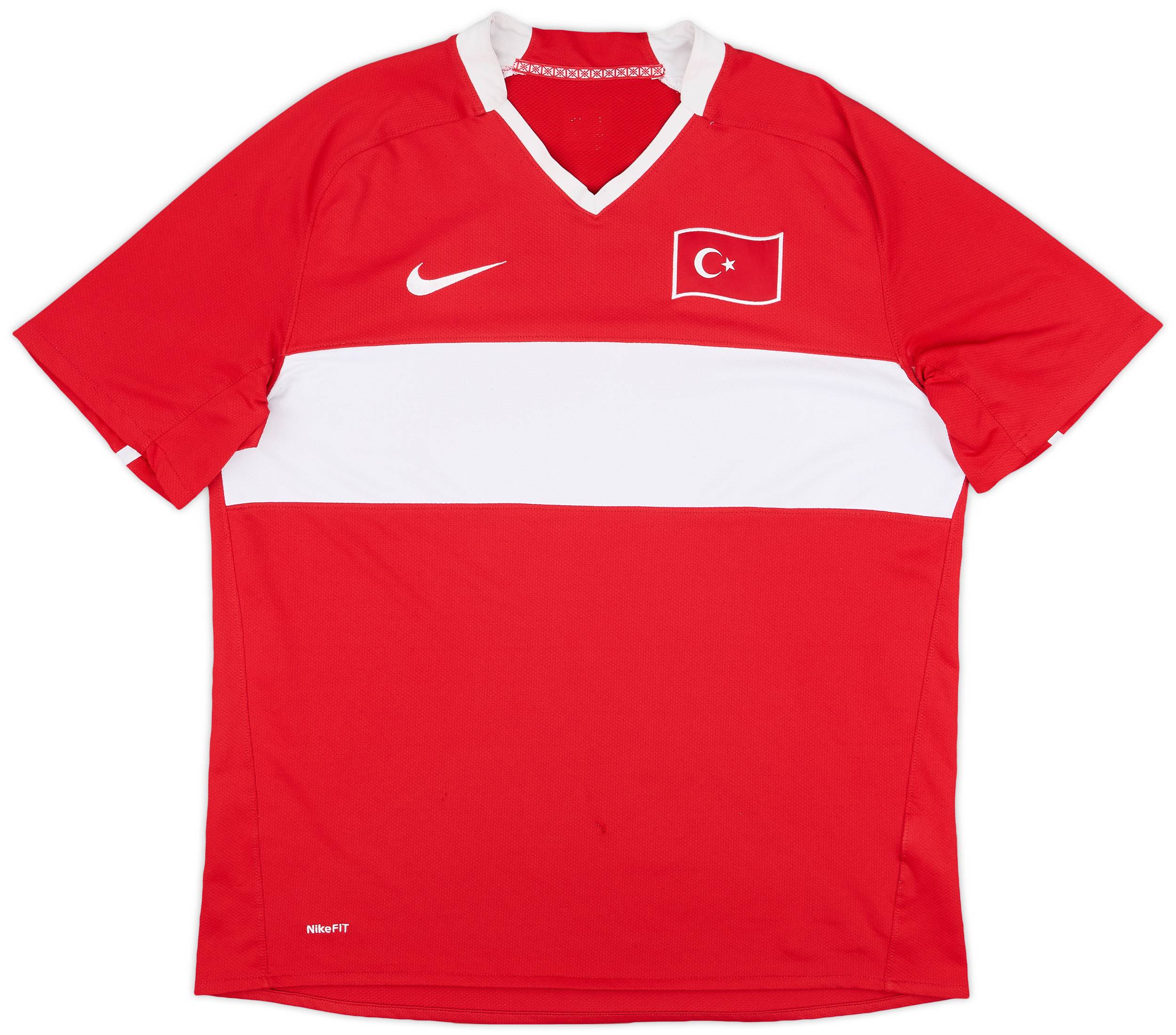2008-10 Turkey Home Shirt - 5/10 - (L)