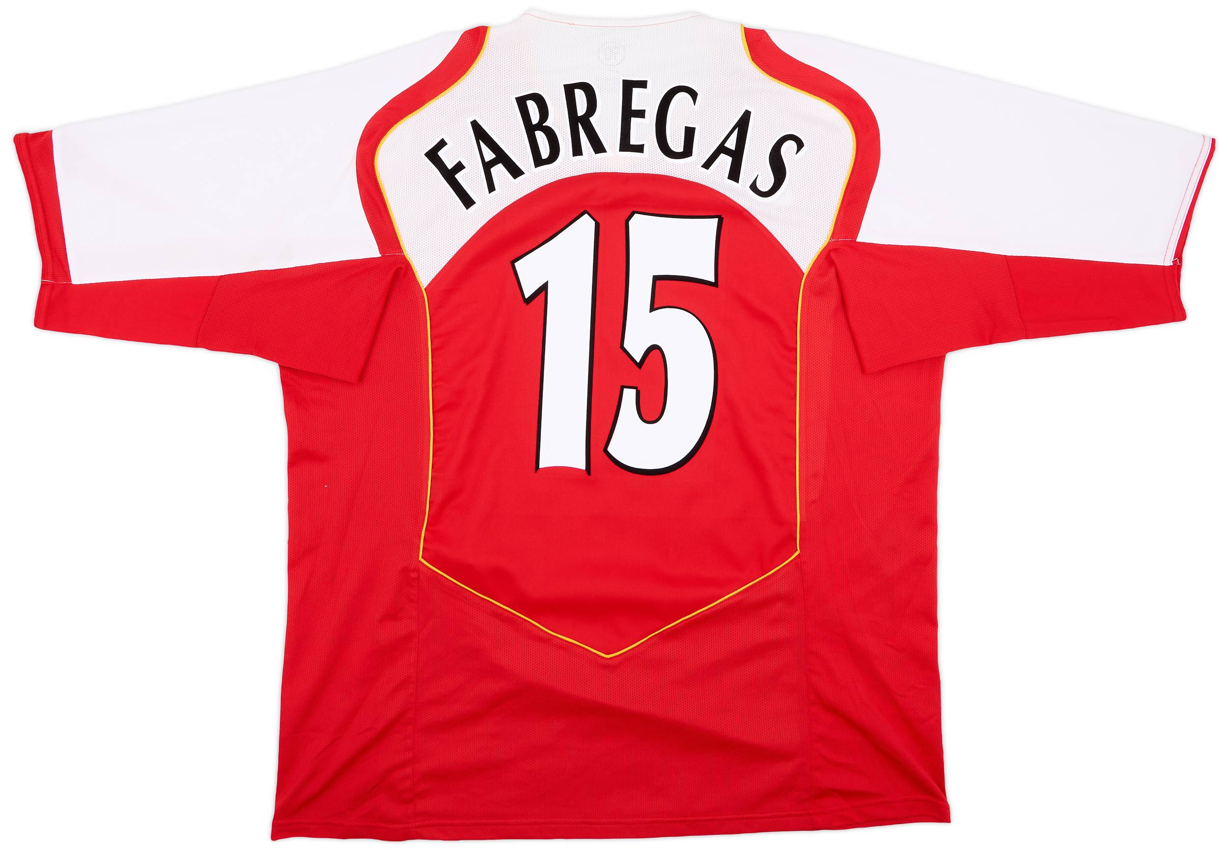 2004-05 Arsenal Home Shirt Fabregas #15 - 9/10 - (XXL)