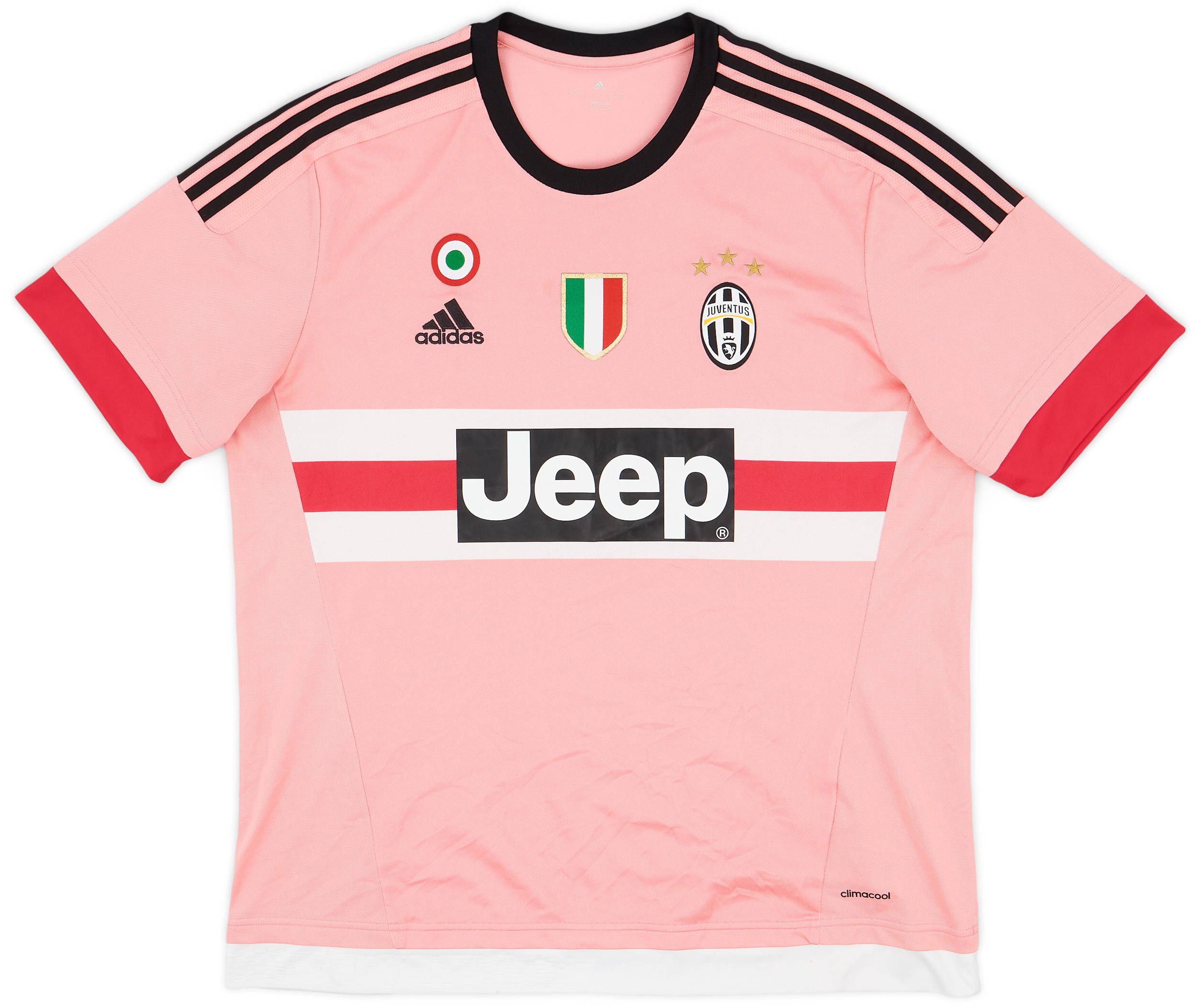 2015 16 Juventus Away Shirt 5 10 XL