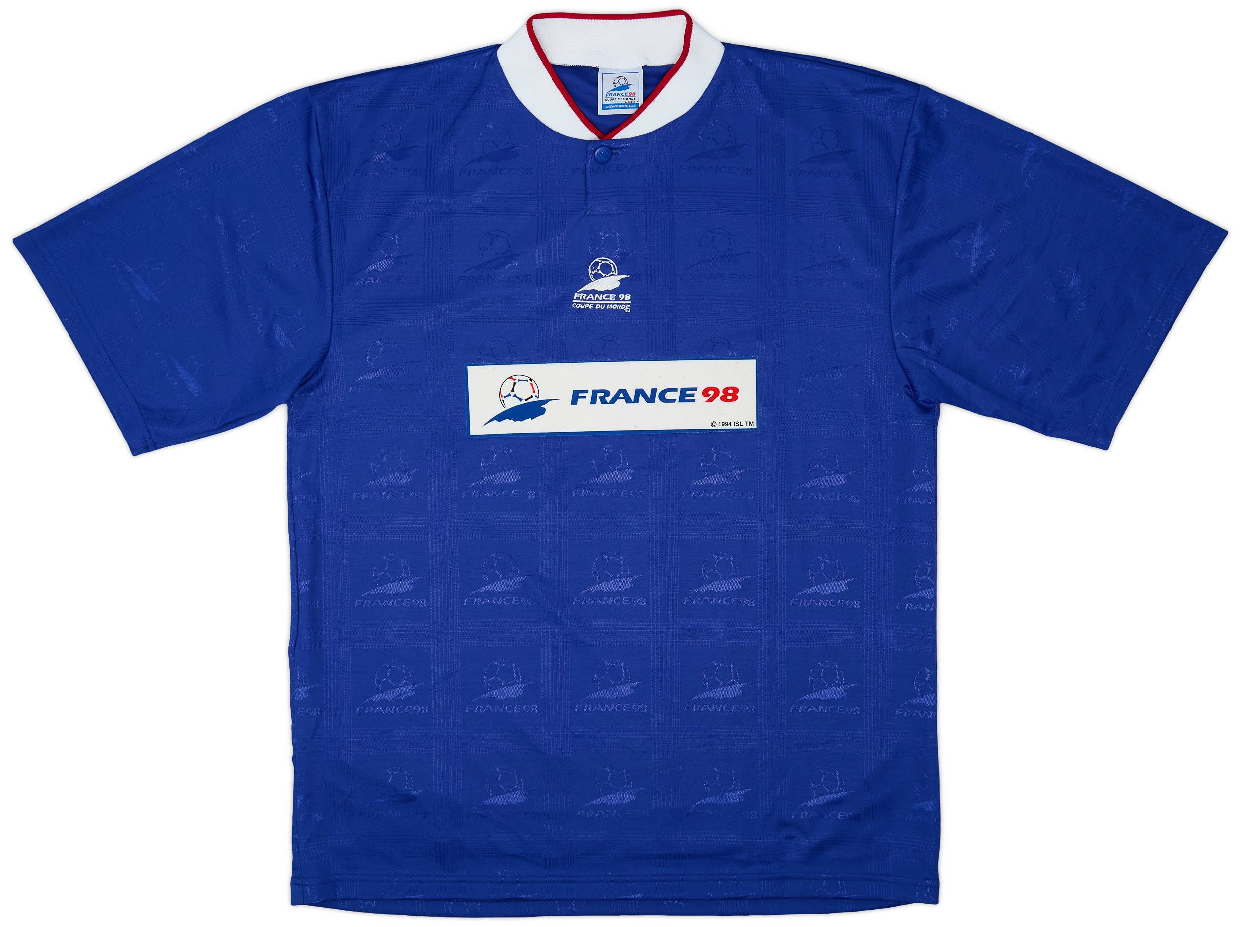 1998 France World Cup Training Shirt - 8/10 - (L)