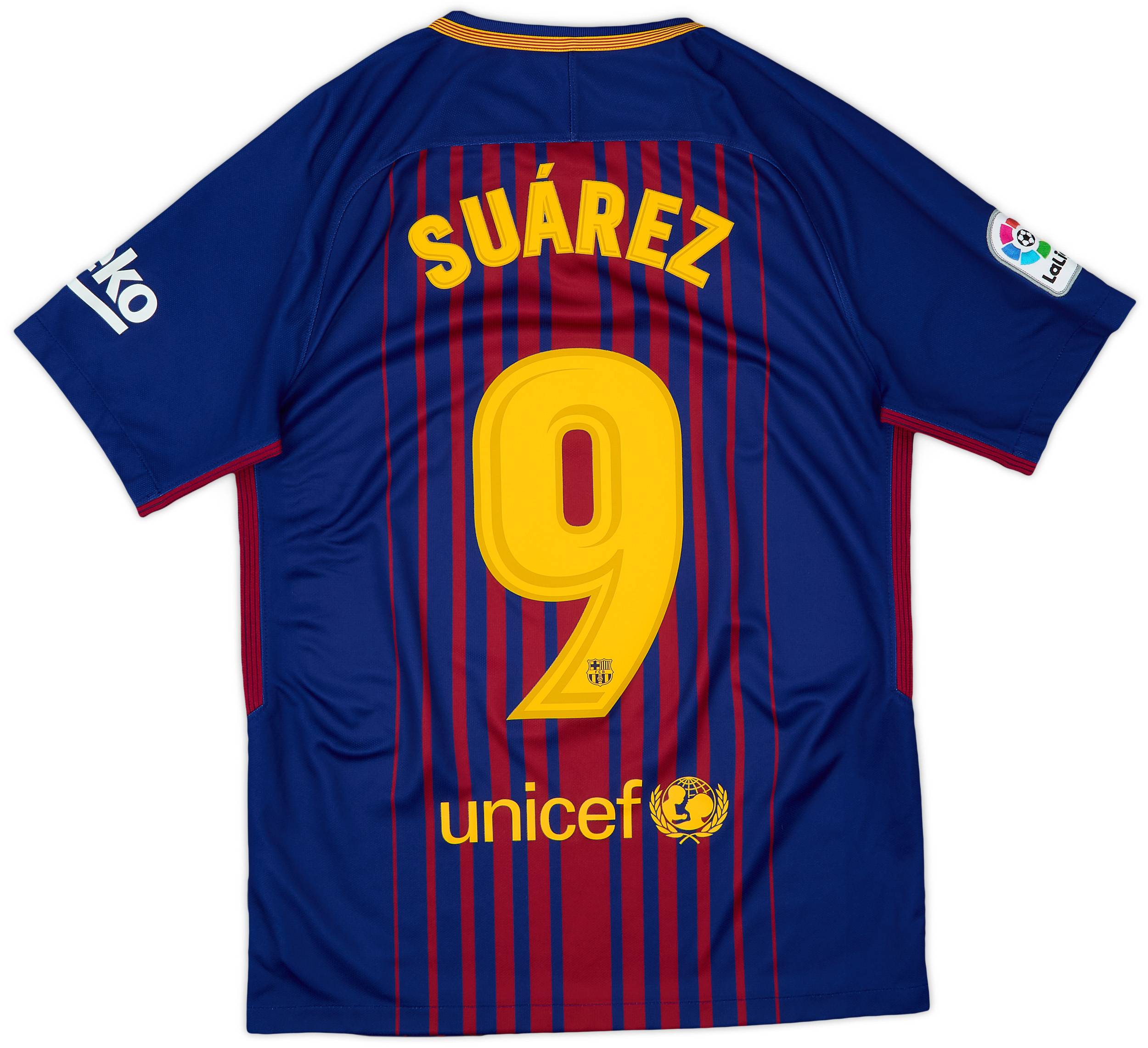 ※正規品　バルセロナ SUÁREZ 9番 シャツ LUIS SUAREZ #9 MEN'S FC BARCELONA 2015/2016 SOCCER FOOTBALL SHIRT