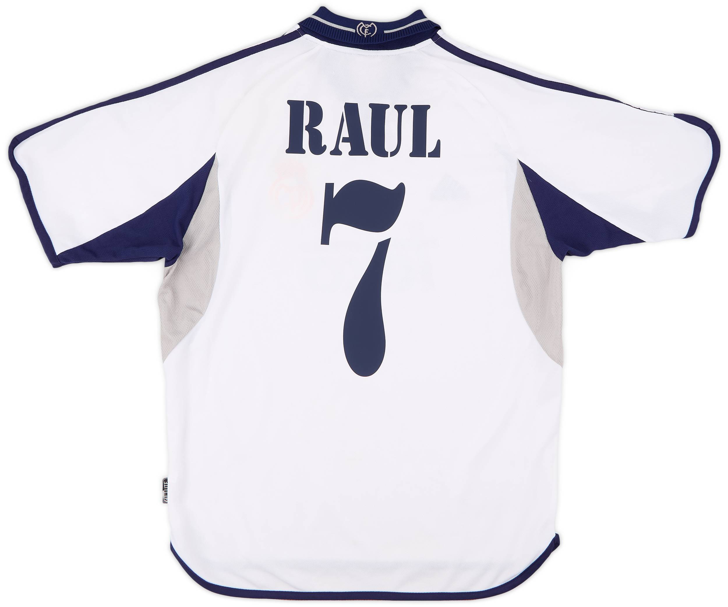 最旬トレンドパンツ Raul Shirt Home Madrid Real 2000-01 #7 (M) - 4/10 - ウェア