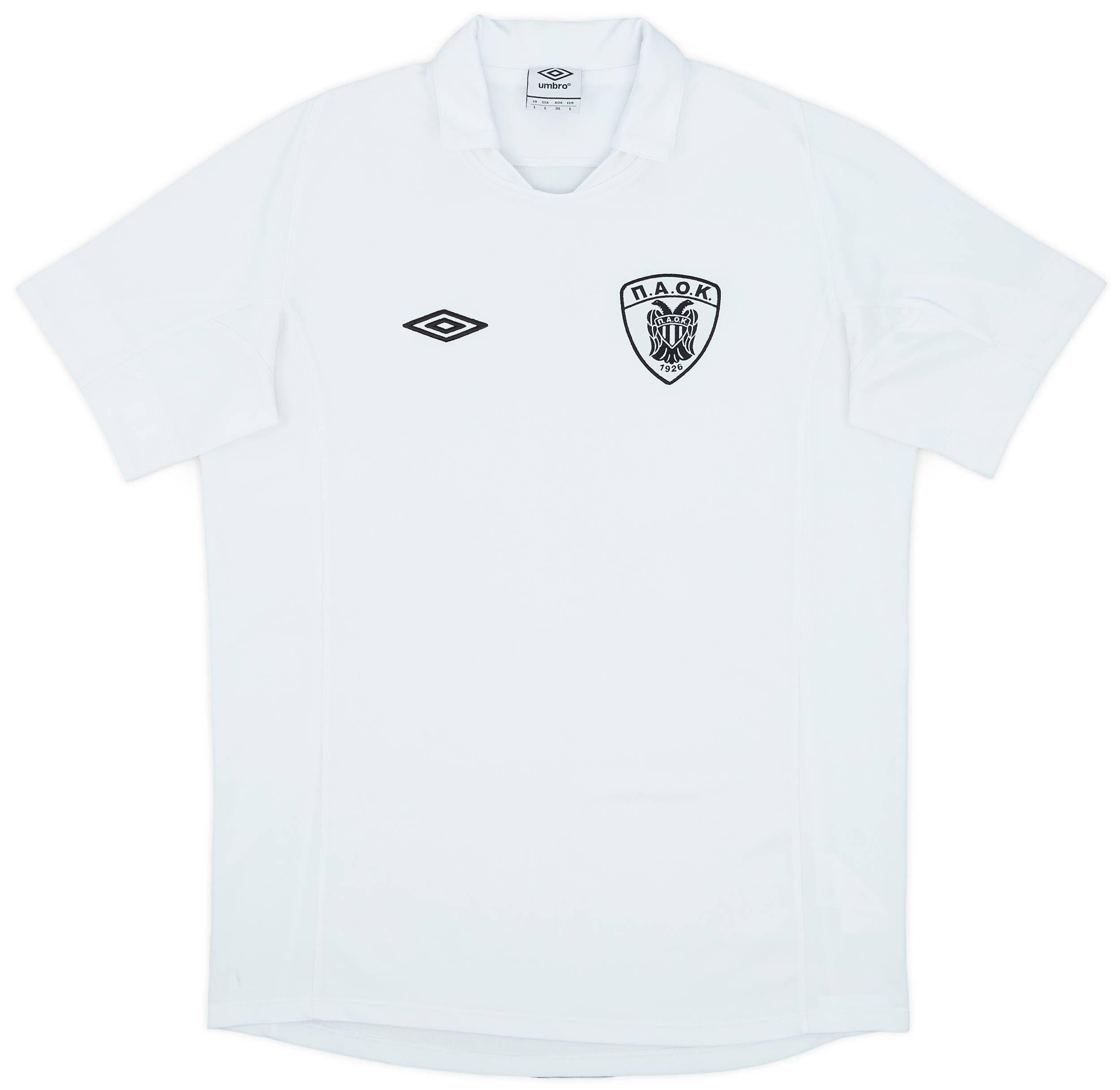 2012-13 PAOK Away Shirt - 6/10 - (L)