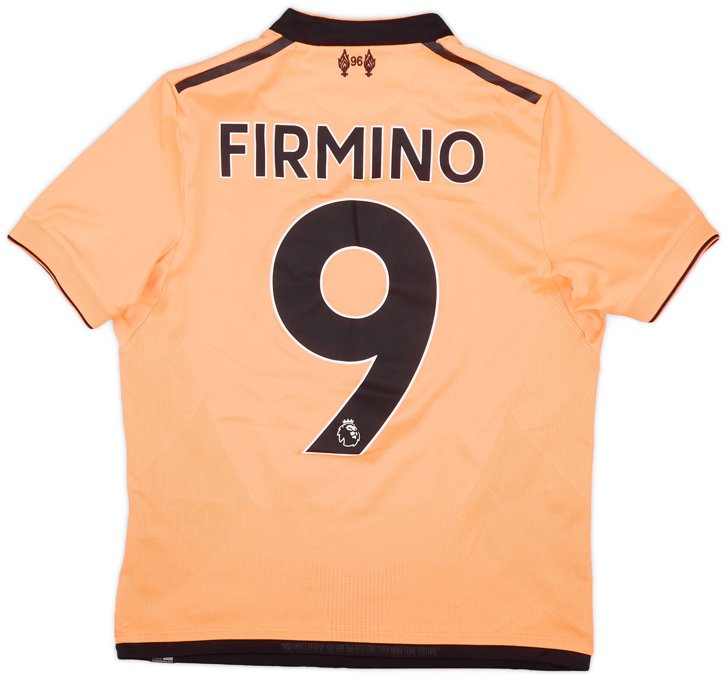 2017-18 Liverpool 125 Years Third Shirt Firmino #9 - 8/10 - (M.Boys)