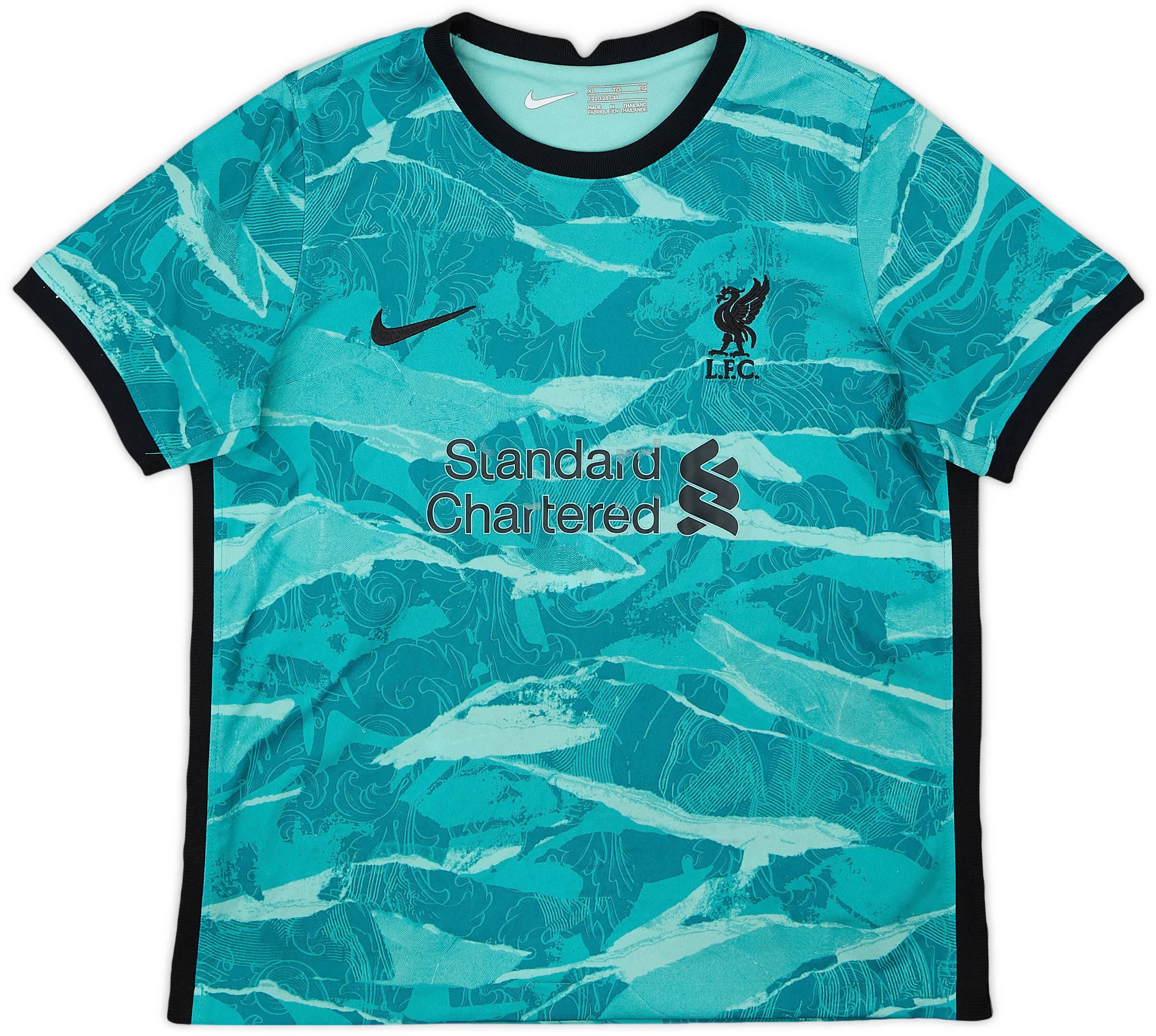 2020-21 Liverpool Away Shirt - 4/10 - (XL.Infants)
