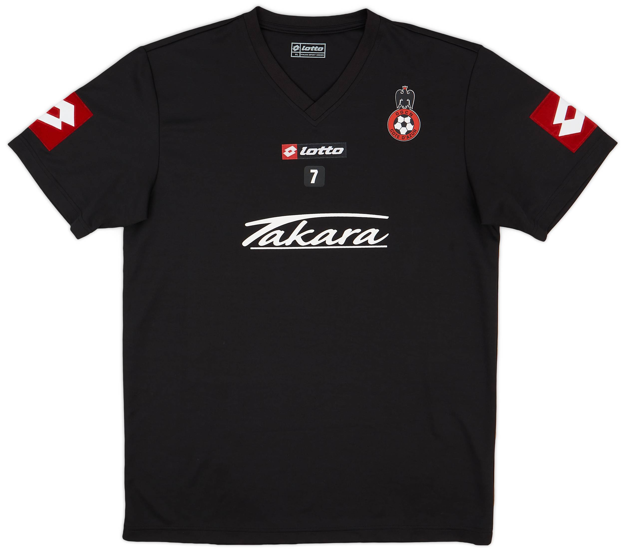 2010-11 Nice Player Issue Training Shirt #7 (Bellion)