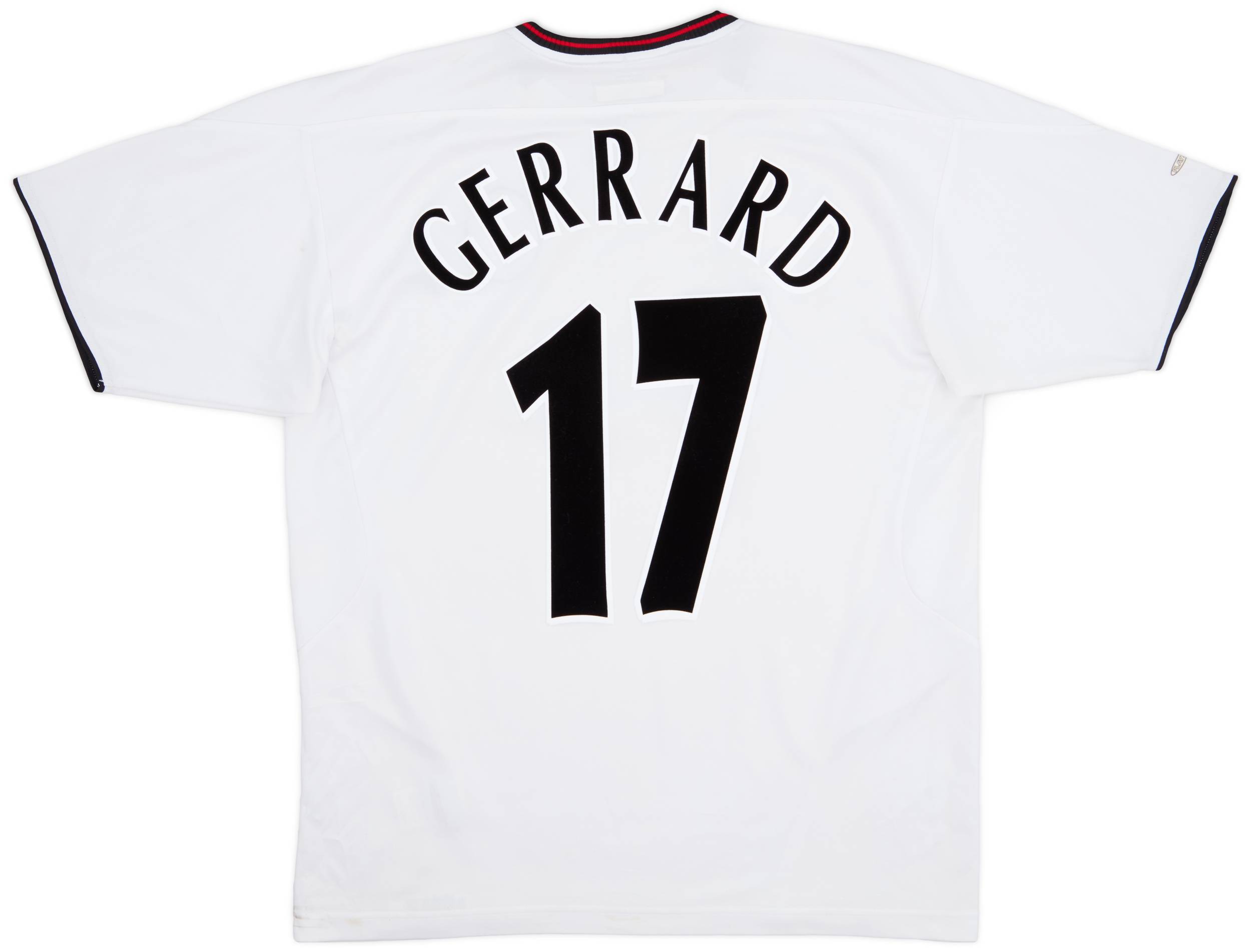 2003-04 Liverpool Away Shirt Gerrard #17 - 5/10 - (M)