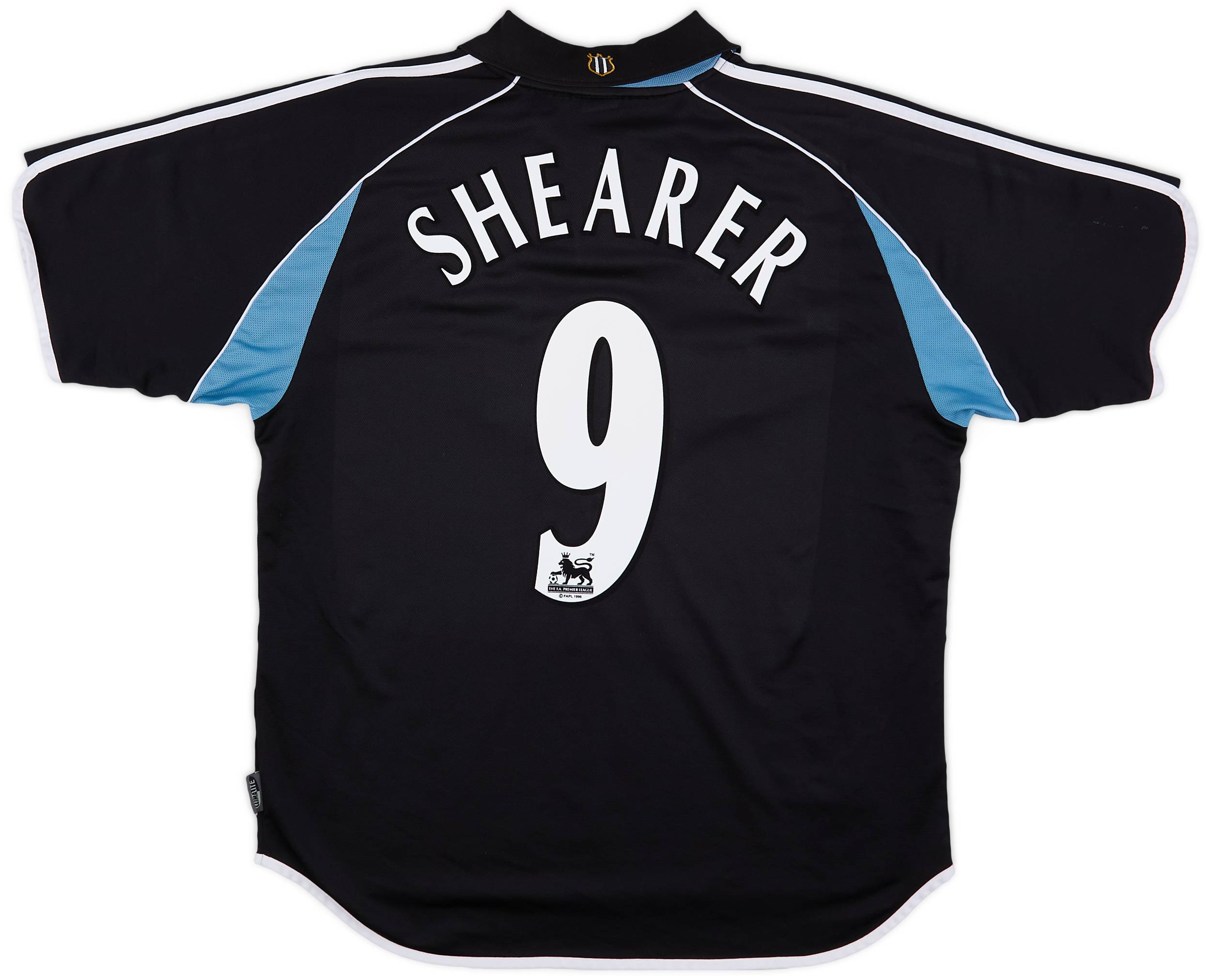 2000-01 Newcastle Away Shirt Shearer #9 - 6/10 - (XL)
