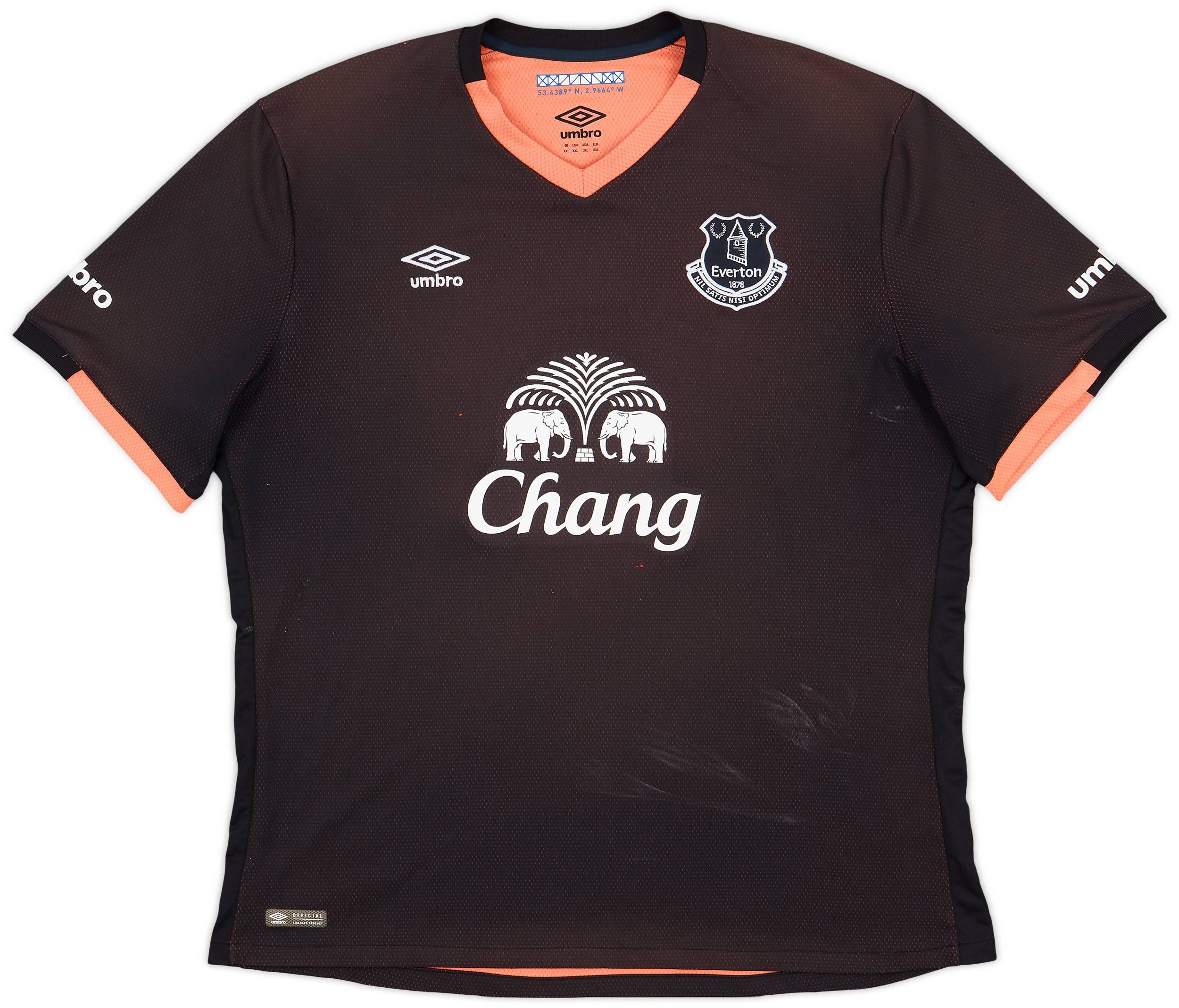 2016-17 Everton Away Shirt - 4/10 - (XXL)