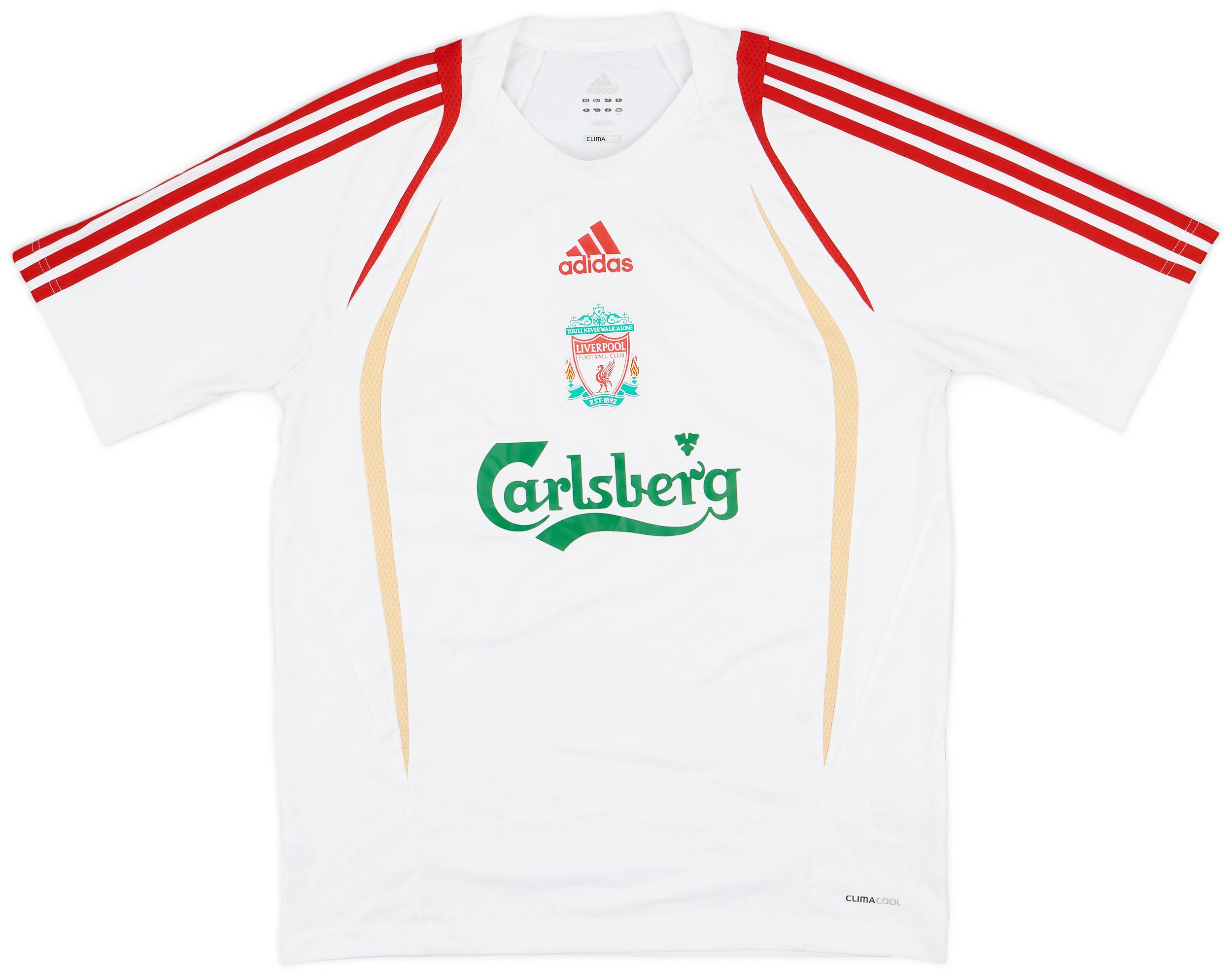 2009-10 Liverpool adidas Training Shirt - 7/10 - (M/L)