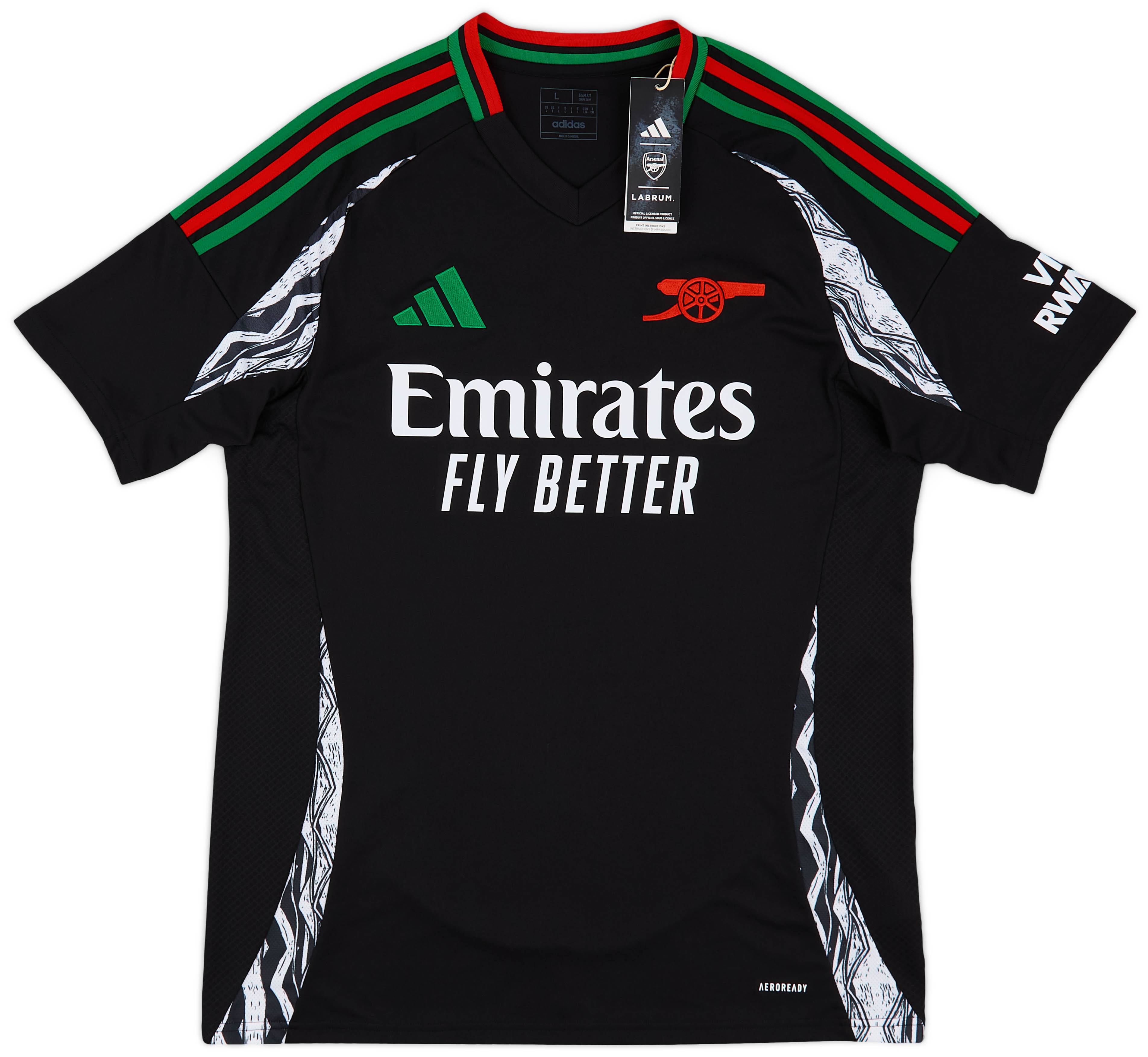 アーセナル アウェイシャツ SALIBA 2 2024-25 Arsenal Away Shirt Saliba #2