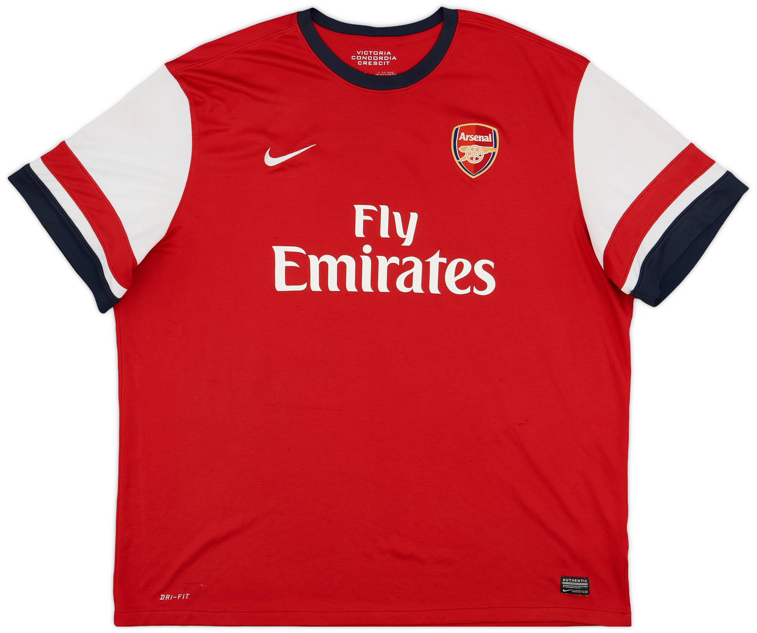 2012-14 Arsenal Home Shirt Rosicky #7 - 6/10 - (3XL)
