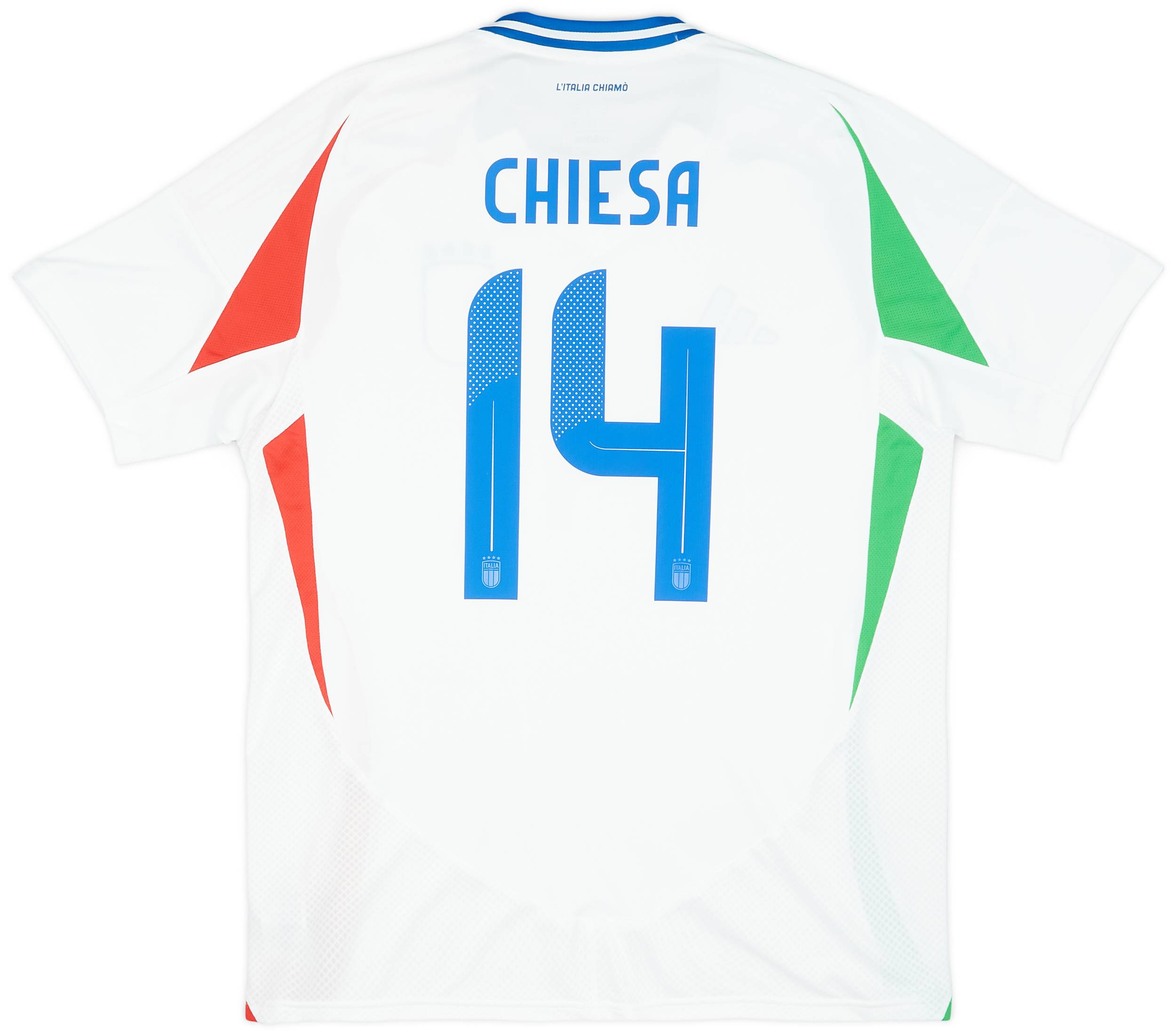 2024-25 Italy Away Shirt Chiesa #14