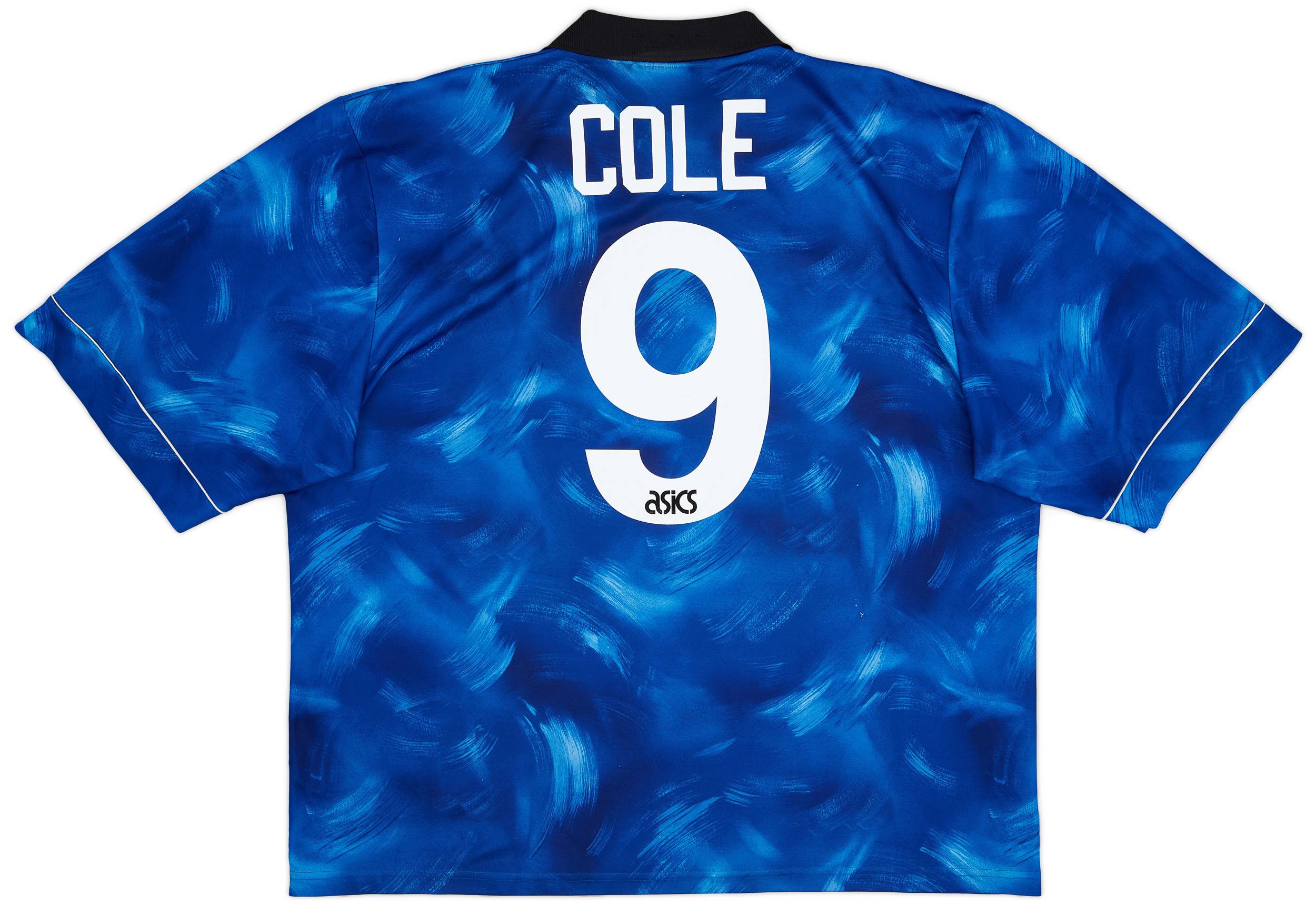 1993-95 Newcastle Away Shirt Cole #9 - 5/10 - (XXL)