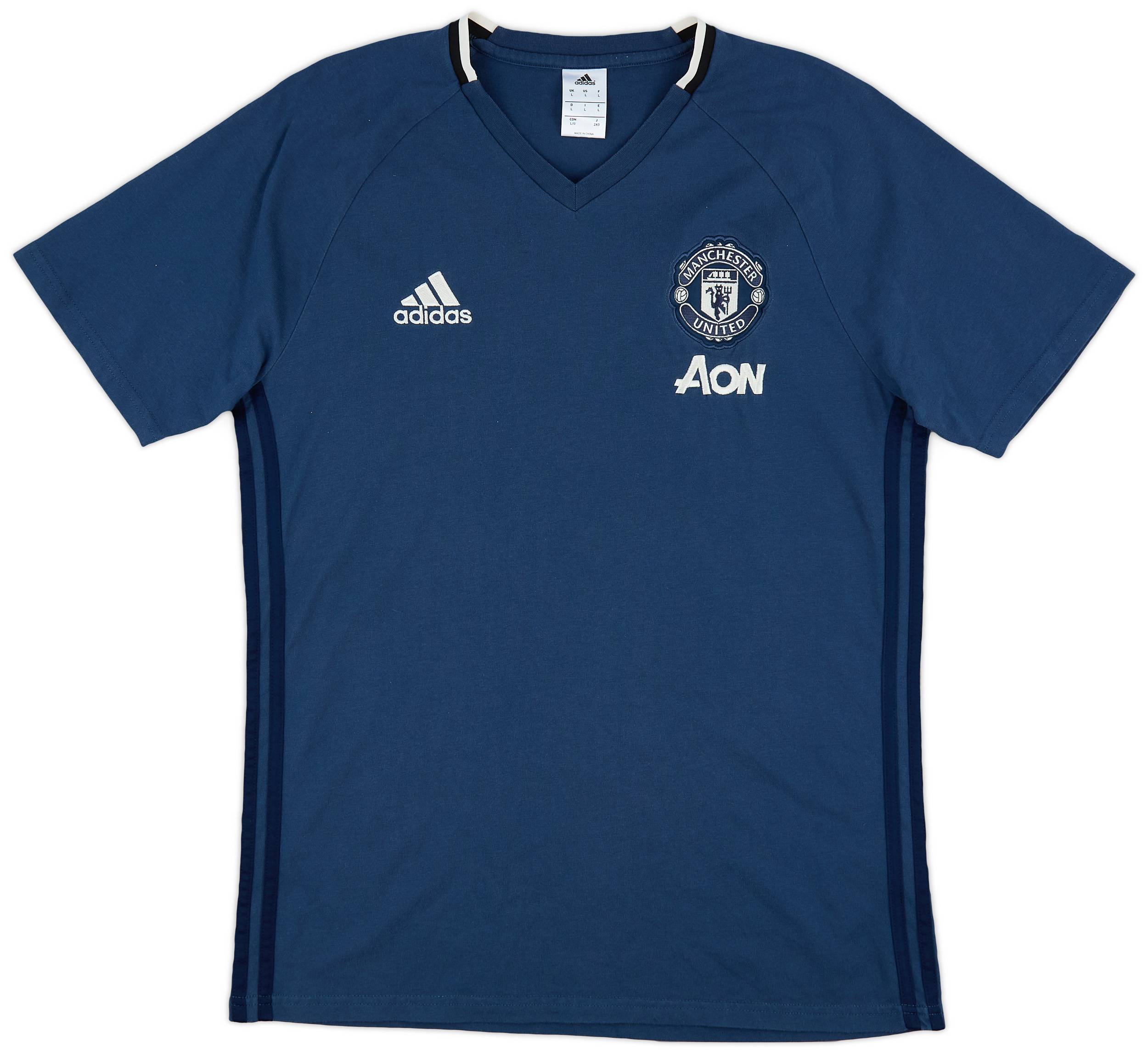 2016-17 Manchester United adidas Training Shirt - 9/10 - (L)