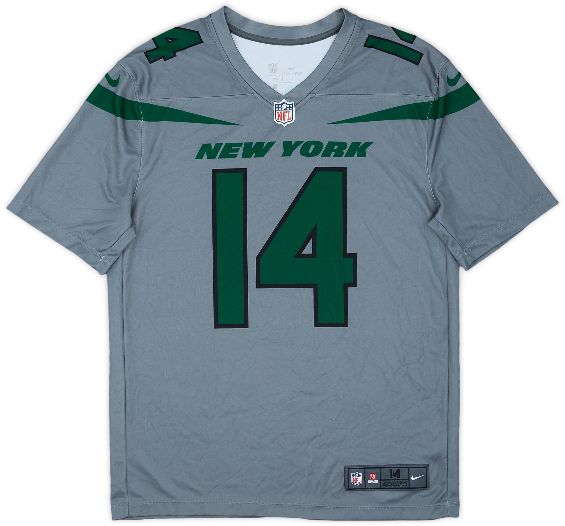 New York Jets Sam Darnold #14 Black Nike On Field Jersey