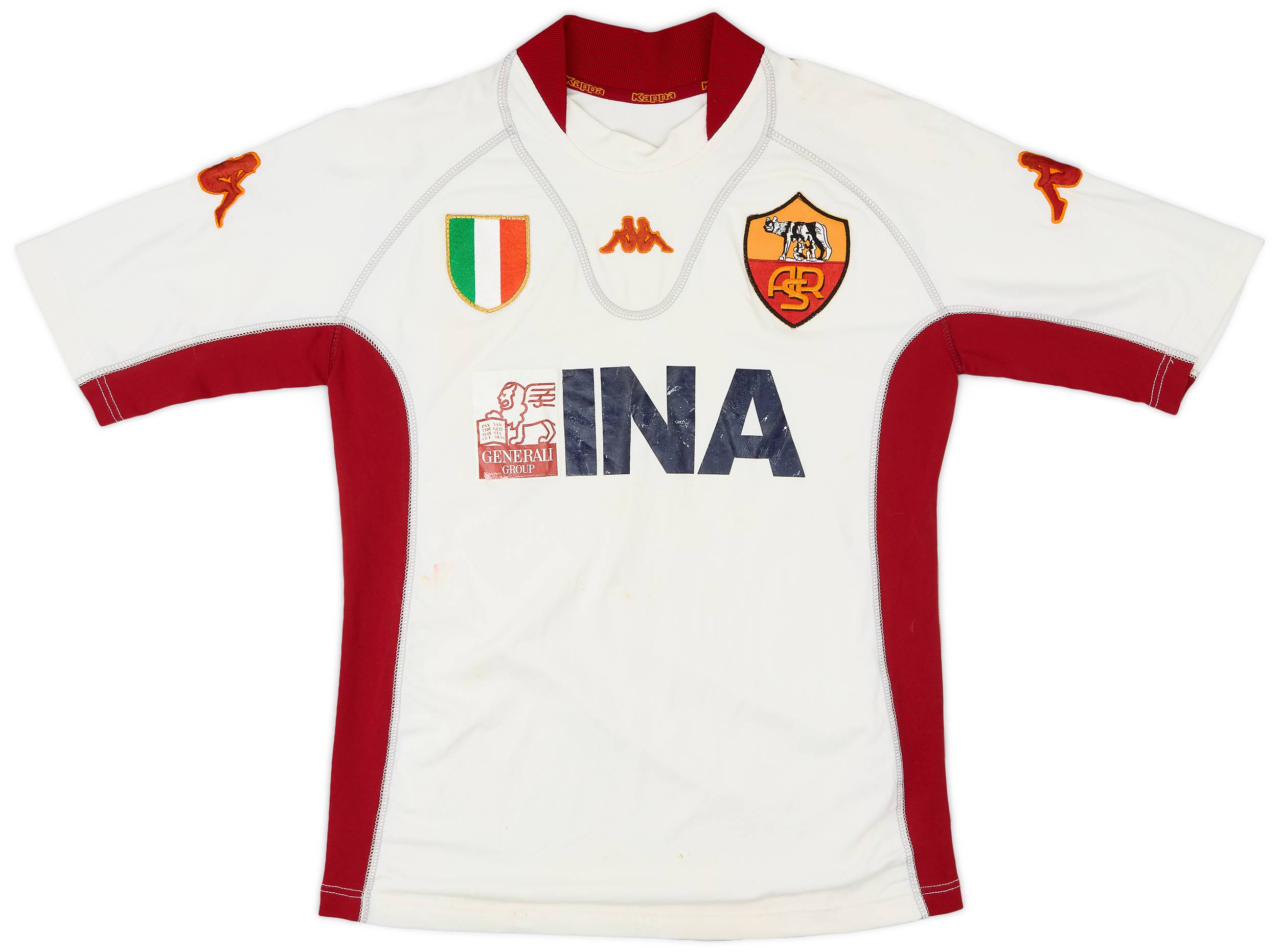 2001-02 Roma Away Shirt - 5/10 - (S)