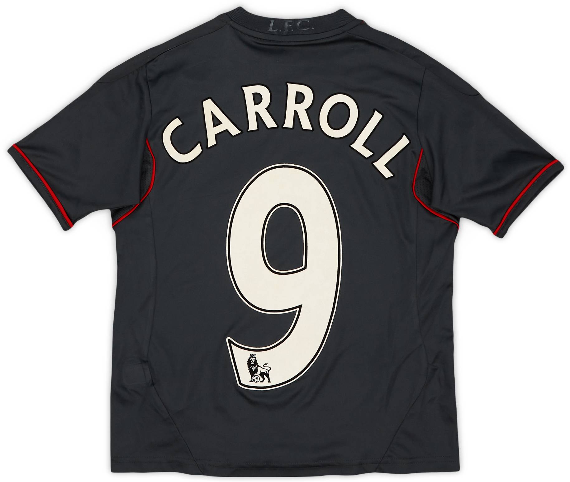 2011-12 Liverpool Away Shirt Carroll #9 - 6/10 - (7-8 Years)