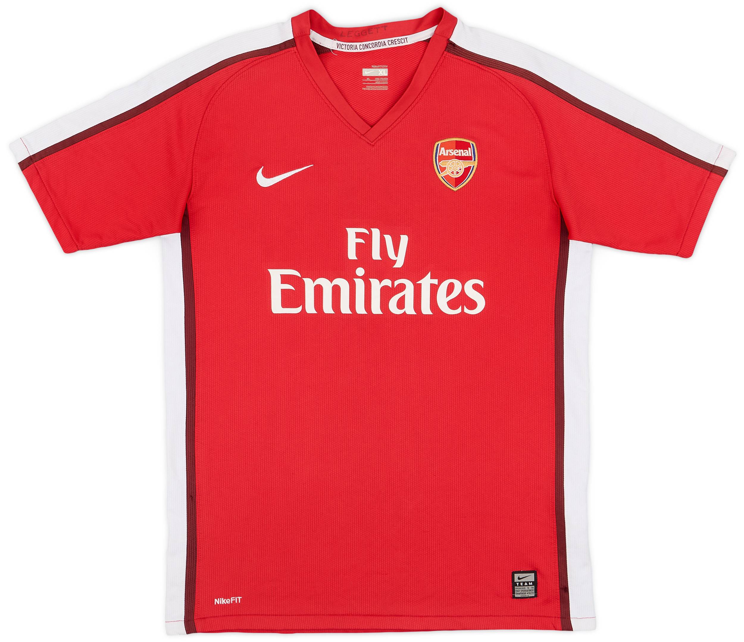 2008-10 Arsenal Home Shirt - 5/10 - (XL.Boys)