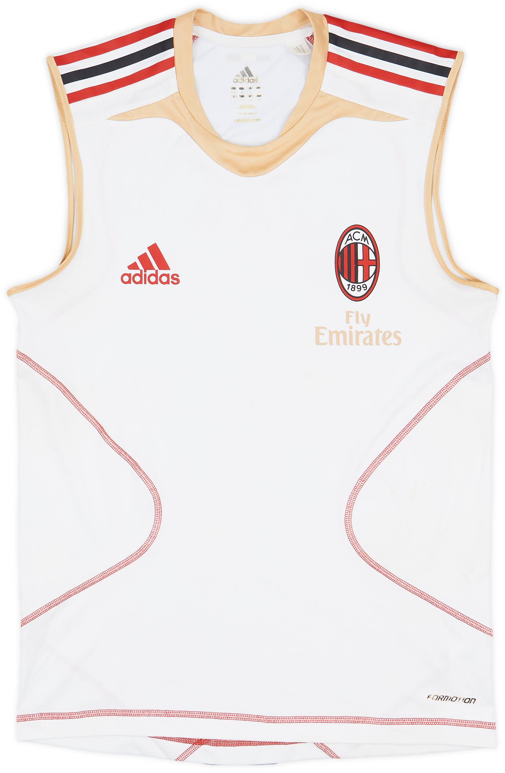 2010-11 AC Milan Formotion Training Vest - 8/10 - (S)