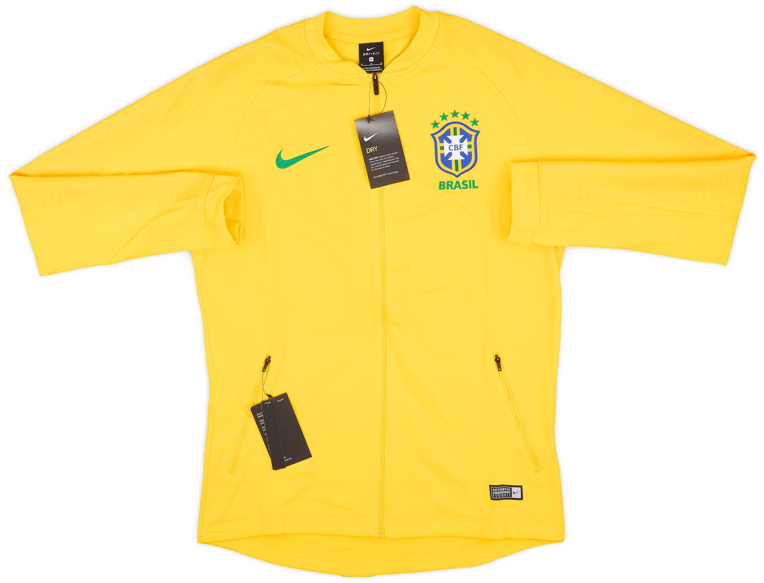 2018-19 Brazil Nike Track Jacket (M)