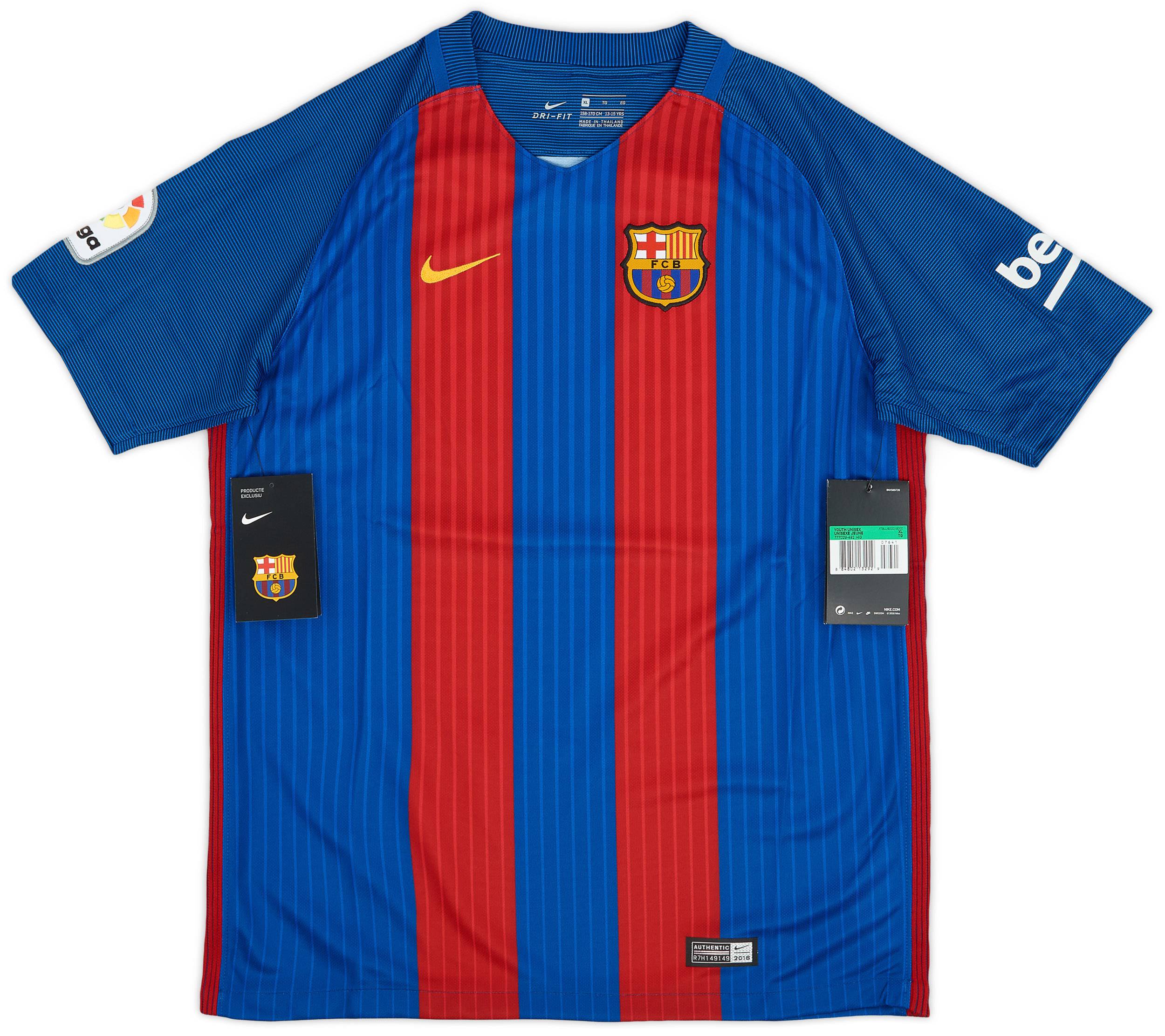 Barcelona home kit 2016 discount