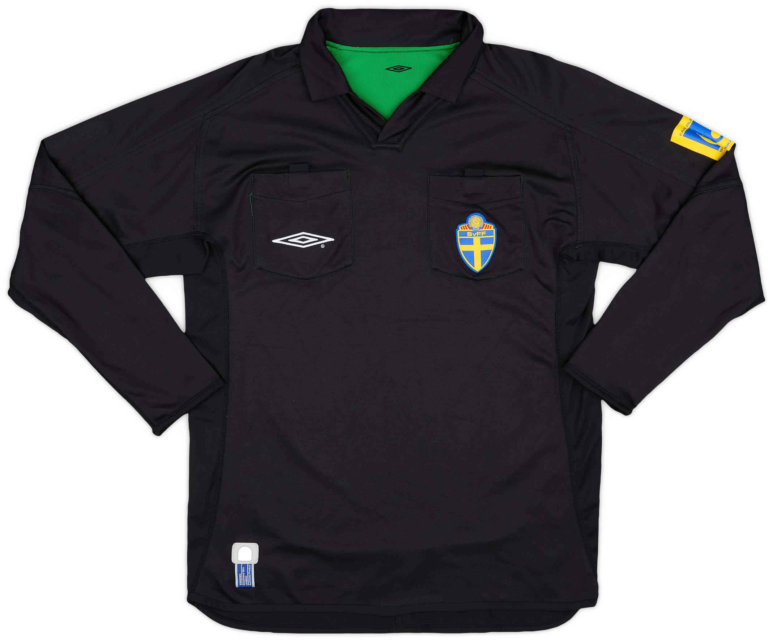 2000s Sweden Umbro Referee L/S Shirt - 9/10 - (L)